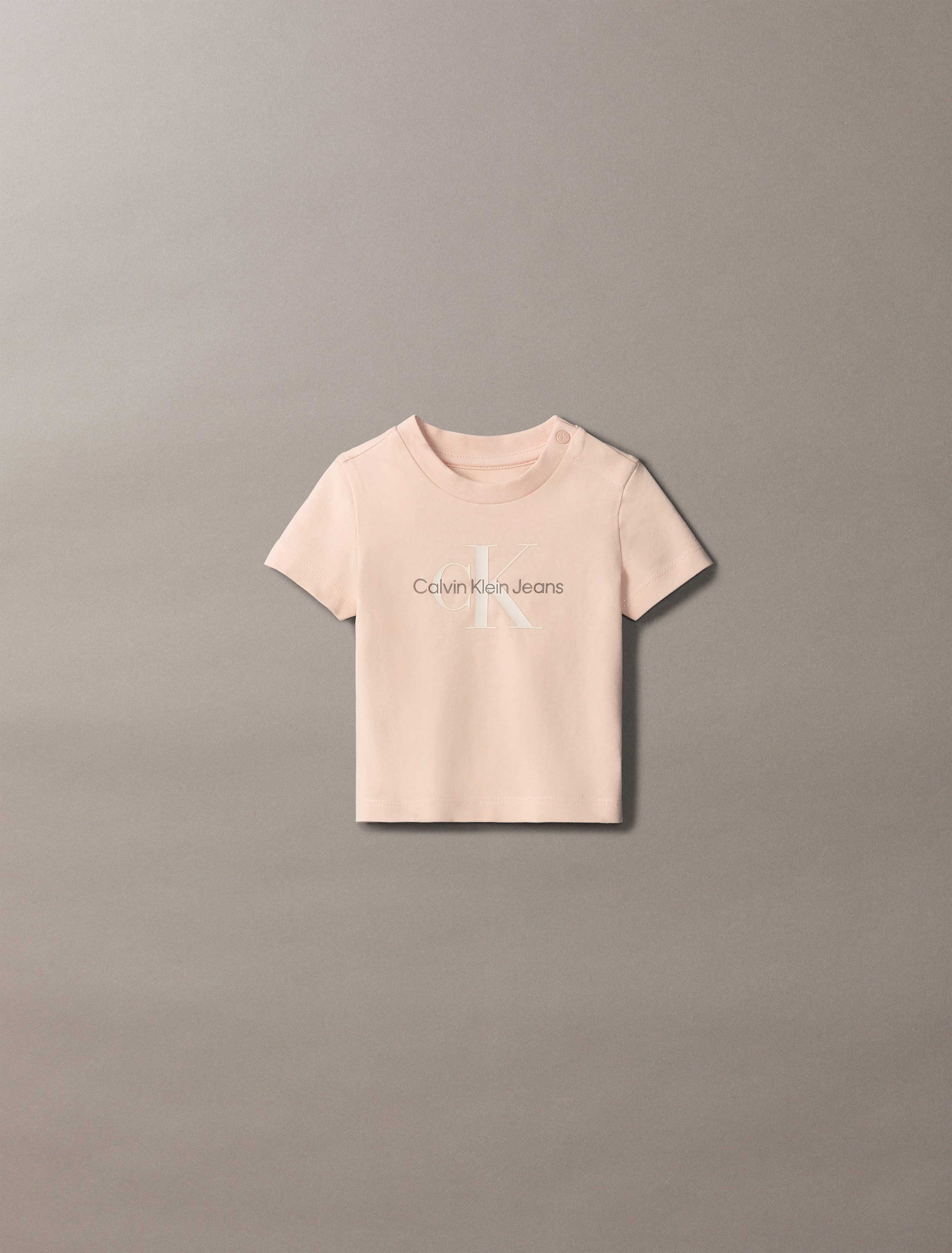 Calvin Klein Jeans T-Shirt MONOGRAM SS T-SHIRT für Babys bis 2 Jahre, mit Logo-Druck