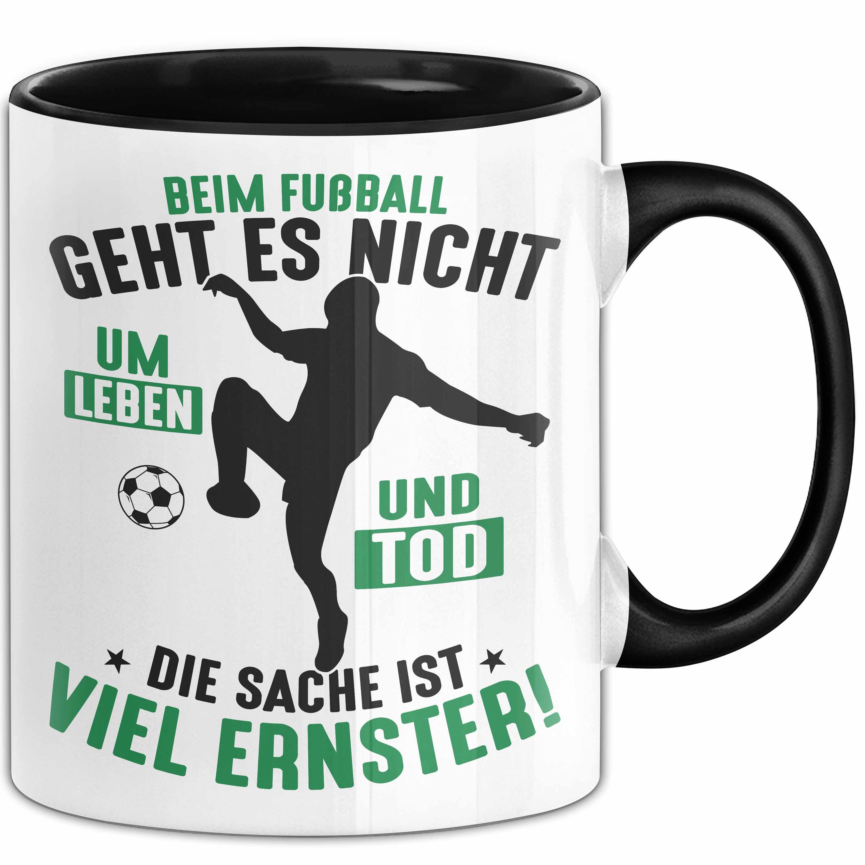 Trendation Tasse Fussballer Tasse Geschenk Fussballspieler Geschenkidee Es Geht Nicht U