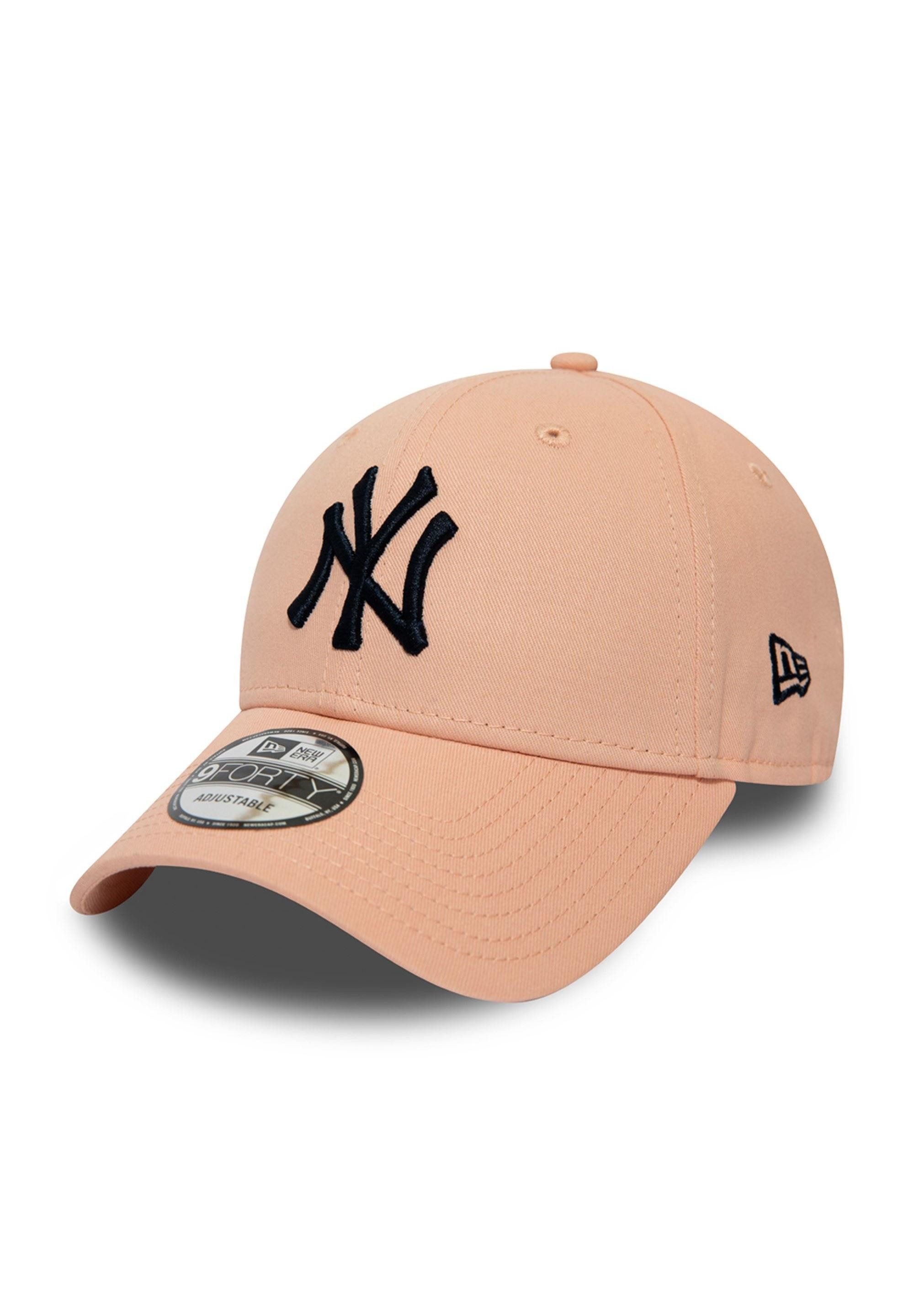 New Era Baseball Cap New York Yankees League Essential Rose Navy 9Forty Adjustable Cap New (1-St)
