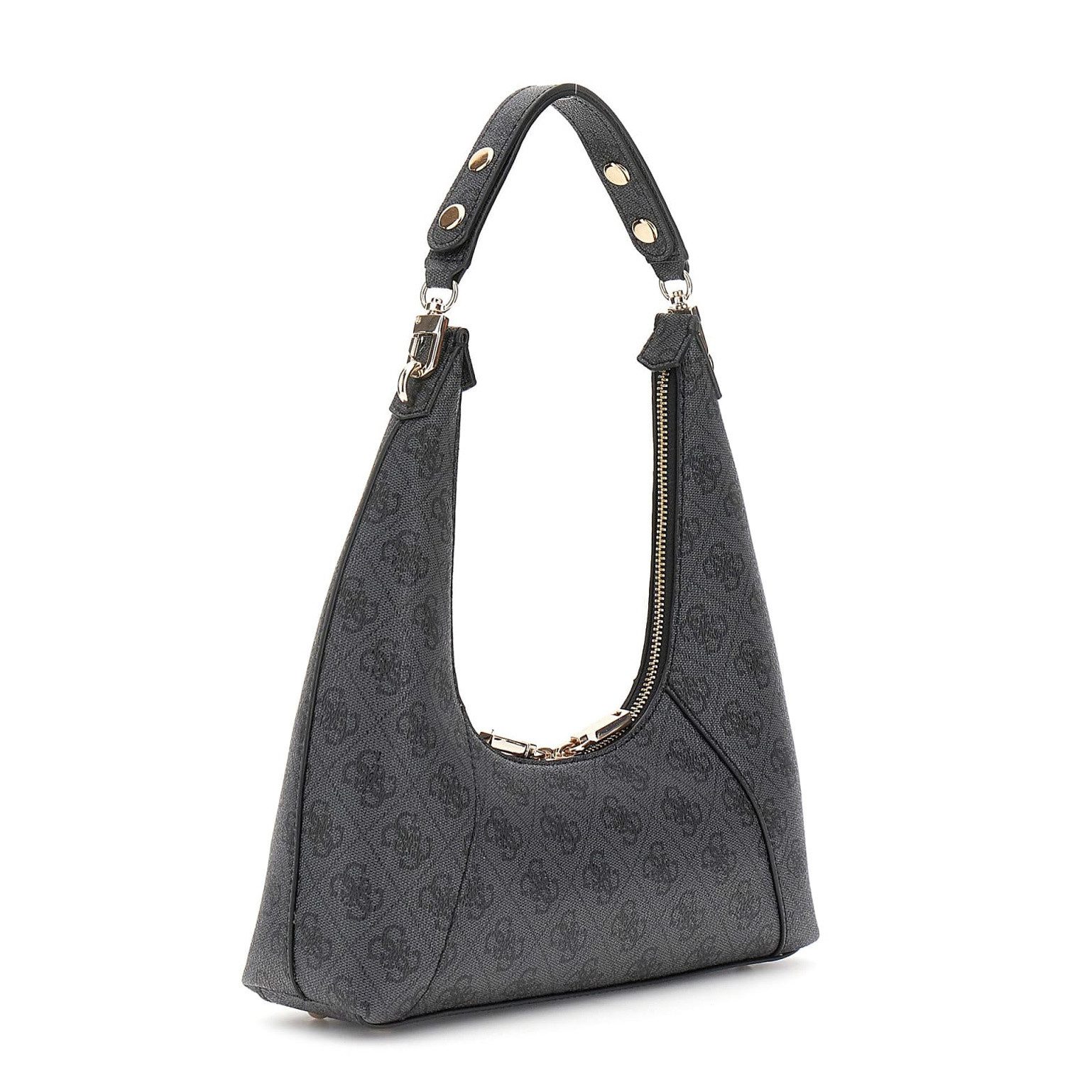 Guess Umhängetasche GUESS Handtasche Calista Coal Logo (1, 1-tlg., 1)