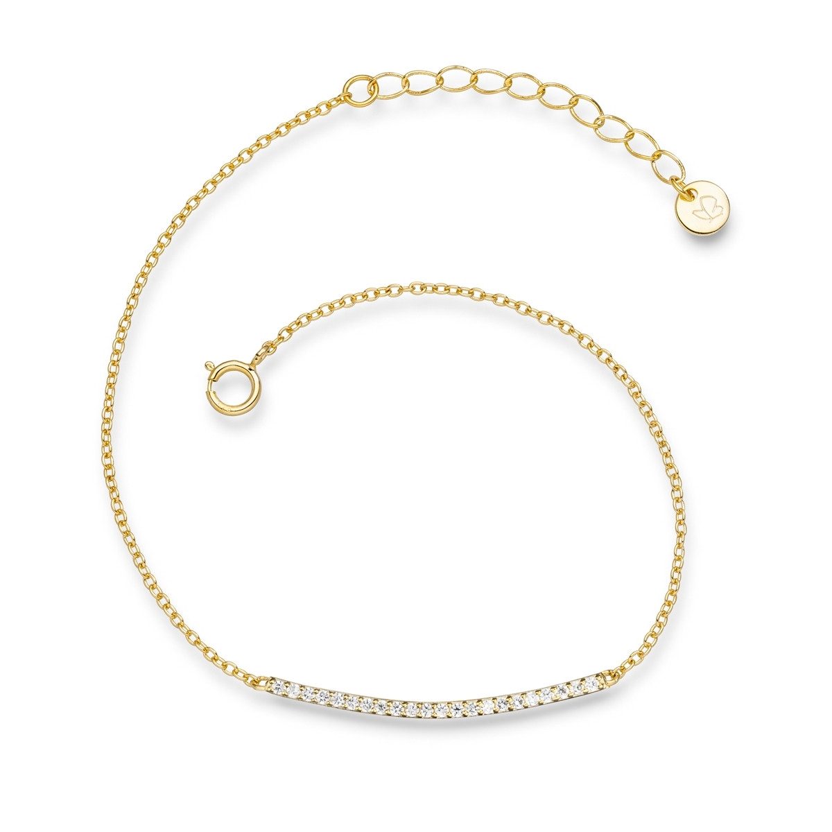 Glanzstücke München Gliederarmband A1211 (1-tlg), aus Sterling Silber günstig online kaufen