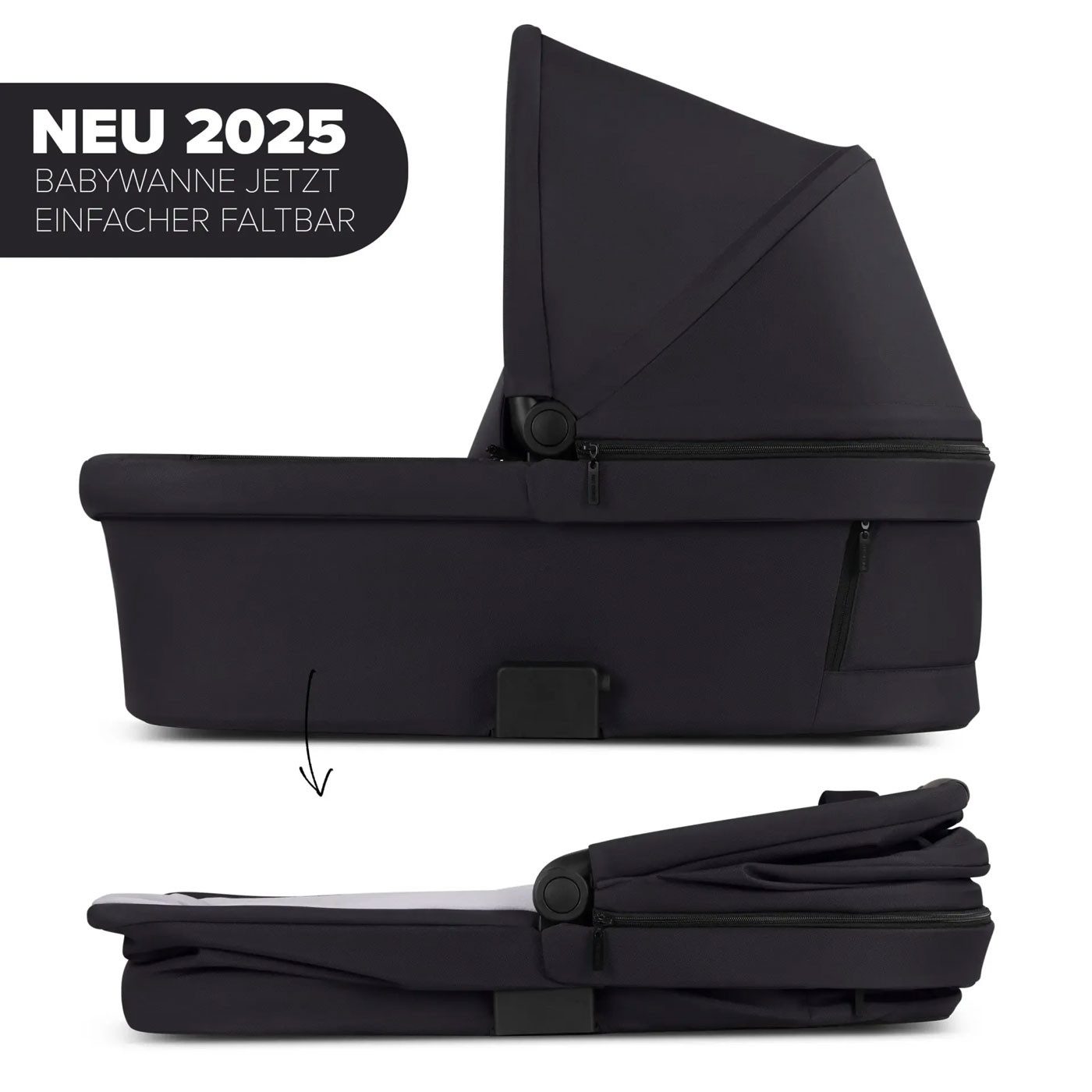 ABC Design Babywanne Babywanne für Samba / Salsa Run / Zoom, Farbe: Coal