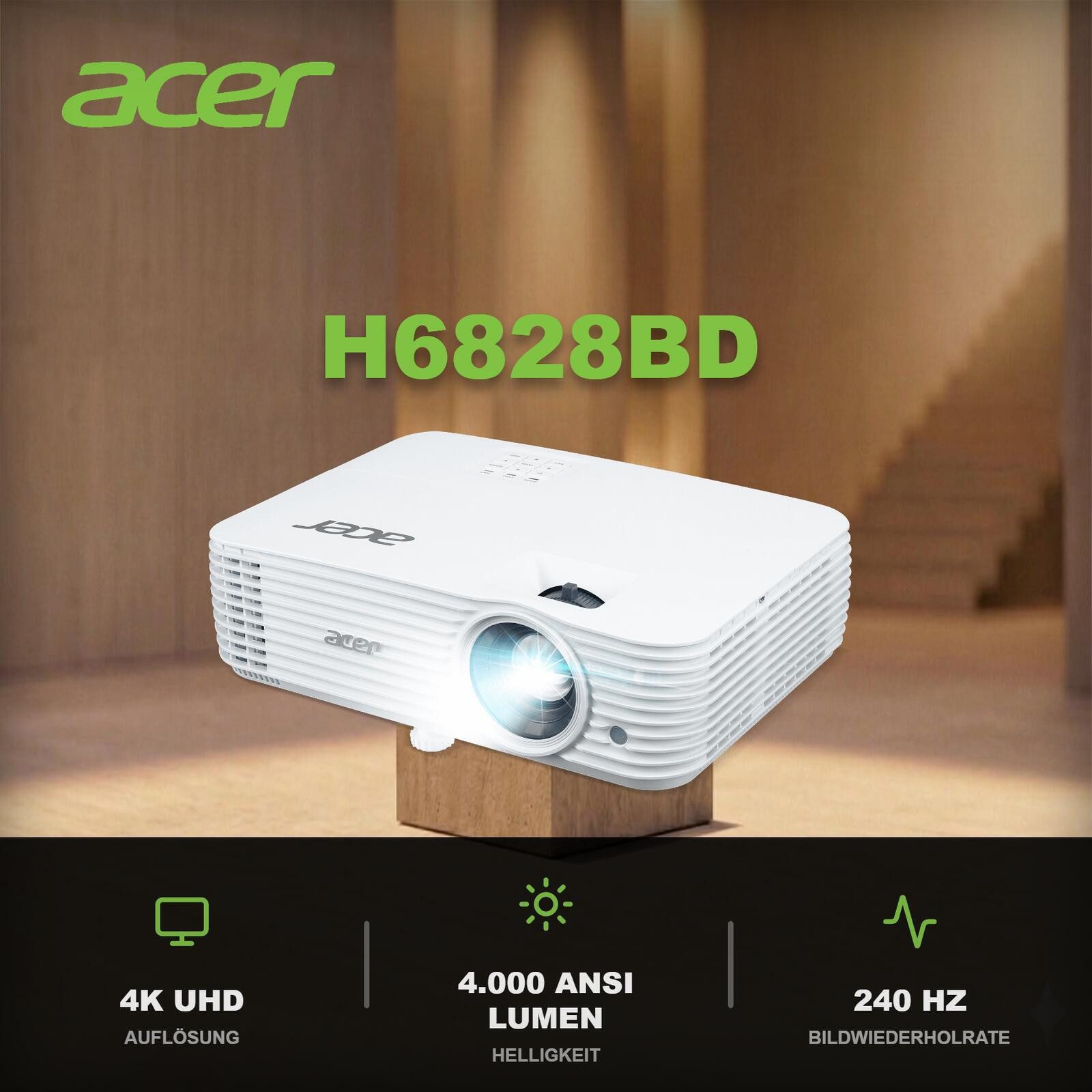 Acer Acer H6828BD Beamer