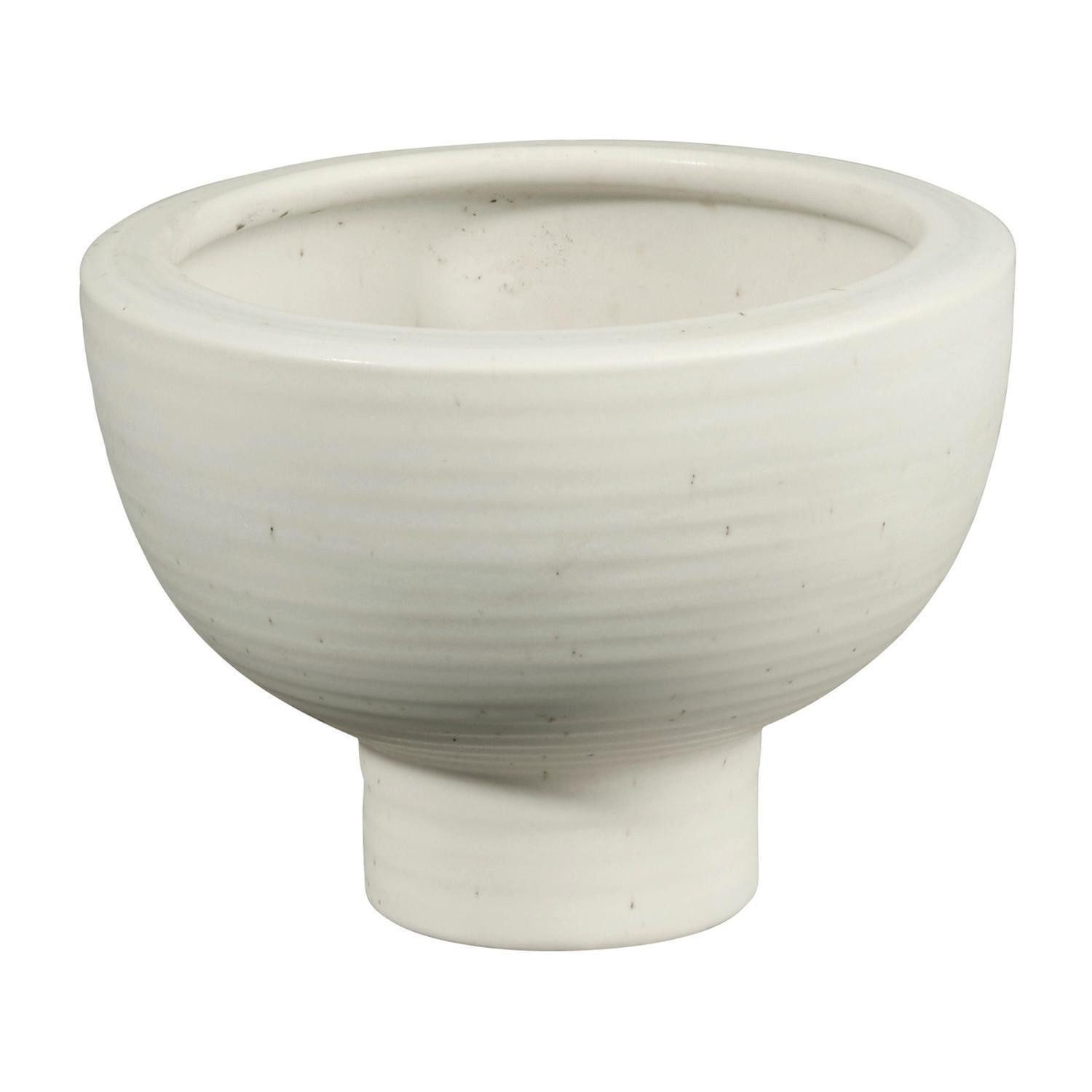 ASA SELECTION Übertopf MIDORO, H 10 cm, Cremeweiß, Steingut, (1 St)
