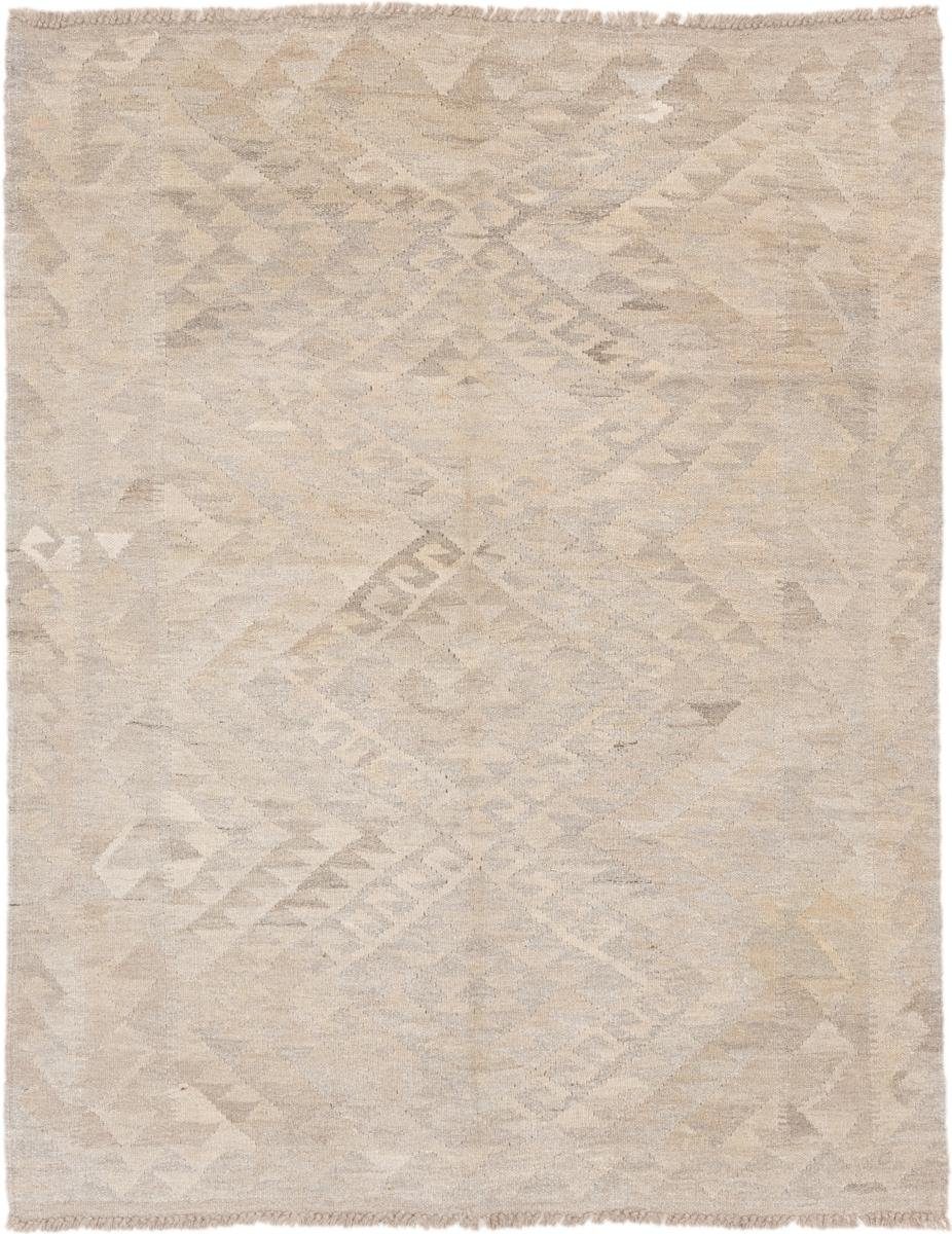 Orientteppich Kelim Afghan Heritage 131x165 Handgewebter Moderner Orientteppich, Nain Trading, rechteckig, Höhe: 3 mm