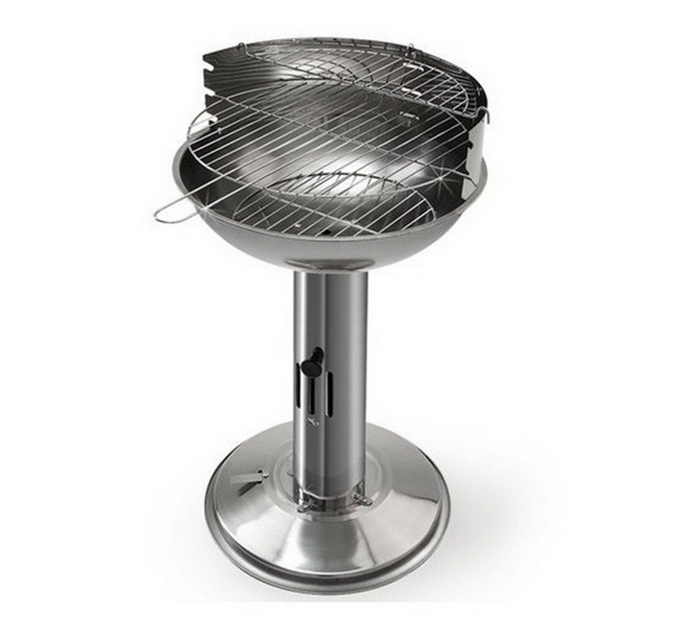 Michelino Holzkohlegrill »Standgrill Säulengrill Grill«, Form: rund -  Grillrost ⌀ 35 cm online kaufen | OTTO