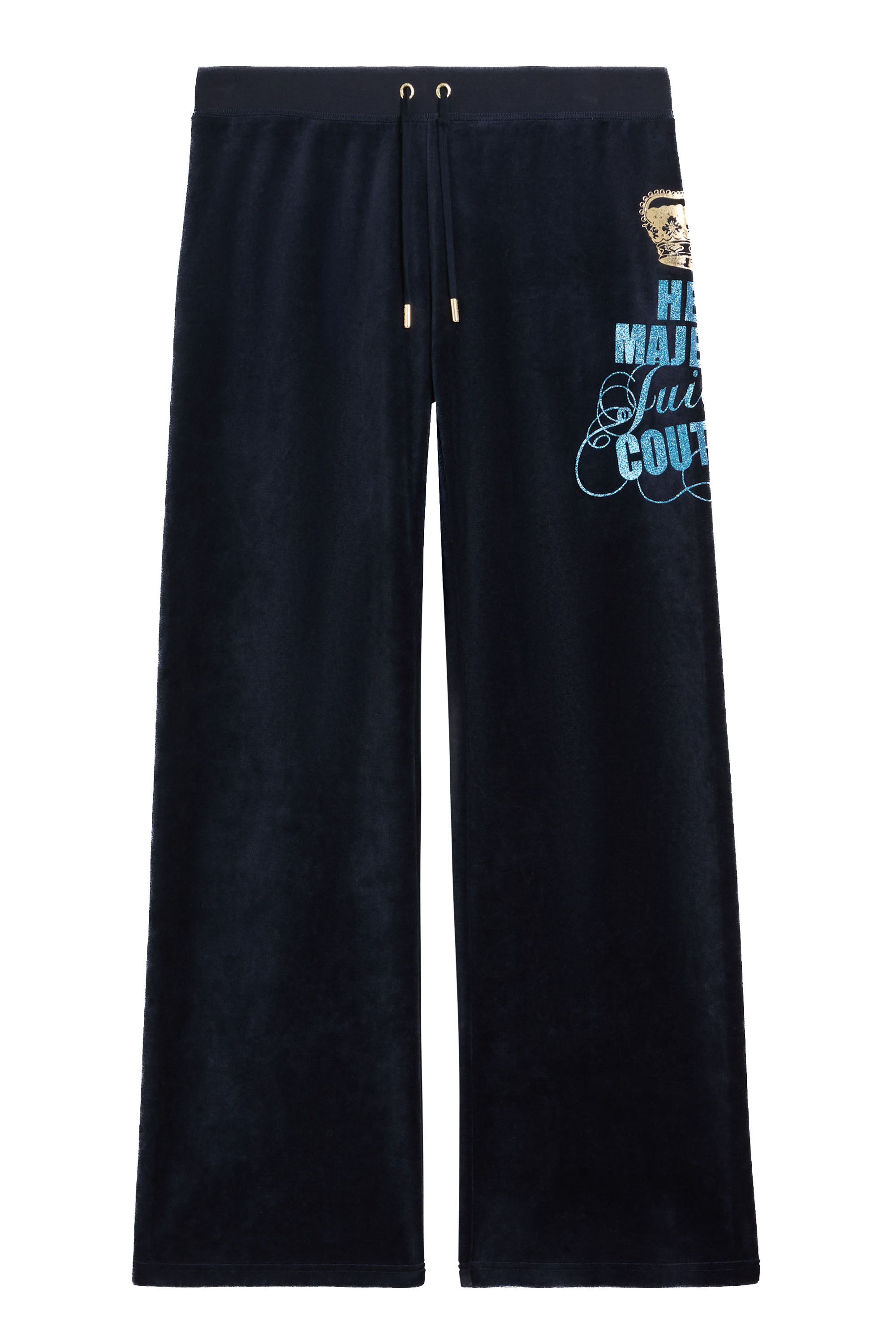 Juicy Couture Sweathose HER MAJESTY CAISA TRACKPANT. Damen Trainingshose Damen, Sweathose, Velour, Jogginghose mit Glitzer, Sale