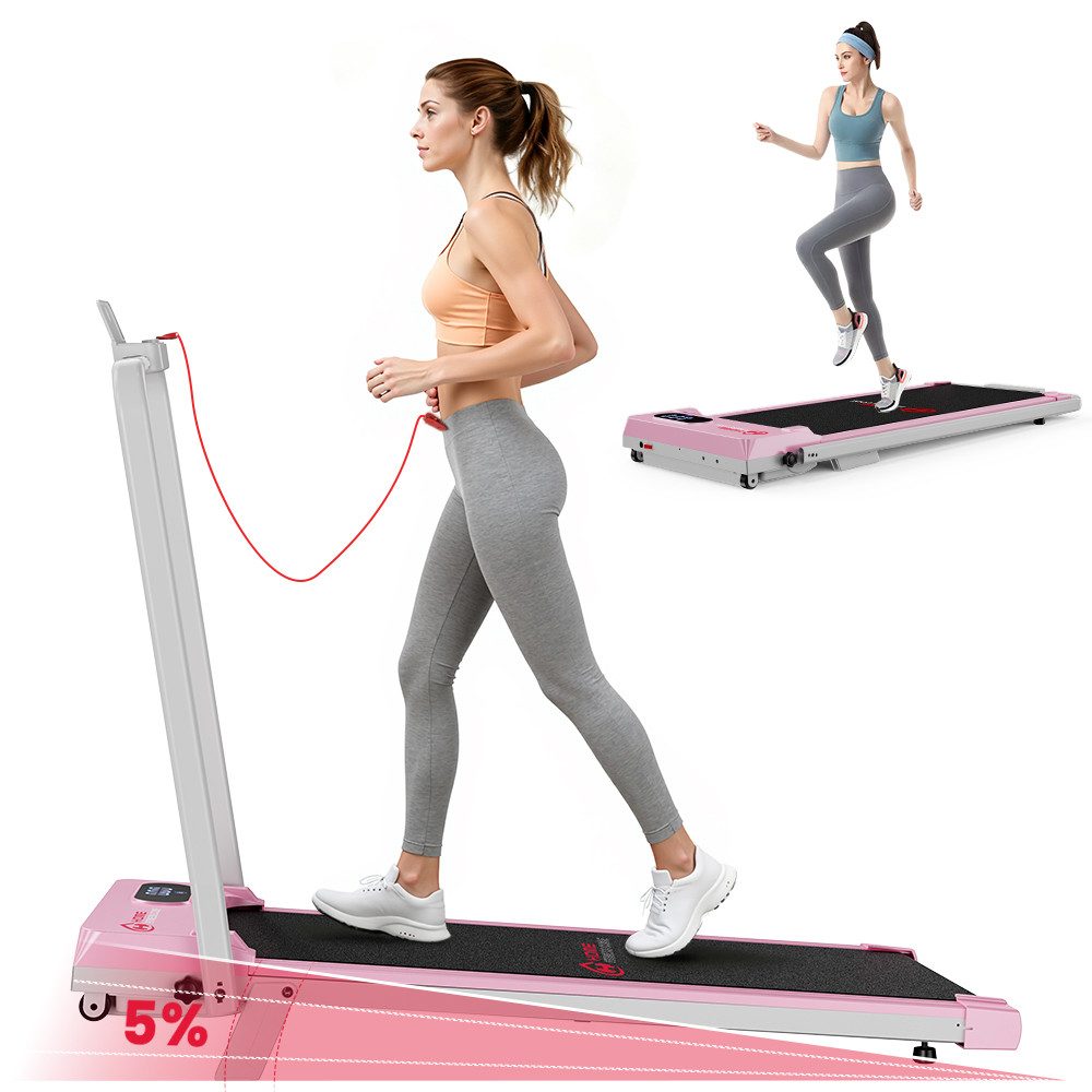 Laufband 3-in-1 Klappbares Laufbänder mit 5 % Steigung