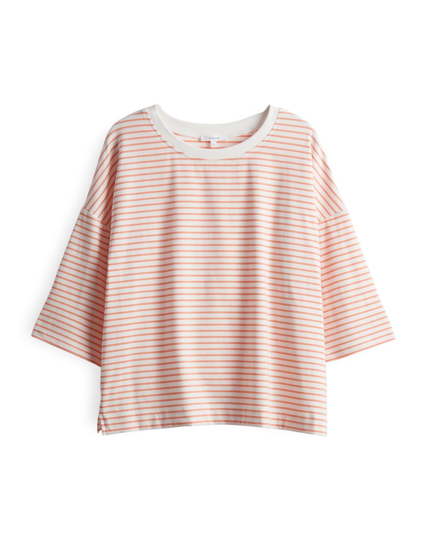 OPUS Kurzarmshirt SEIFEN PREPPY Loose aus günstig online kaufen