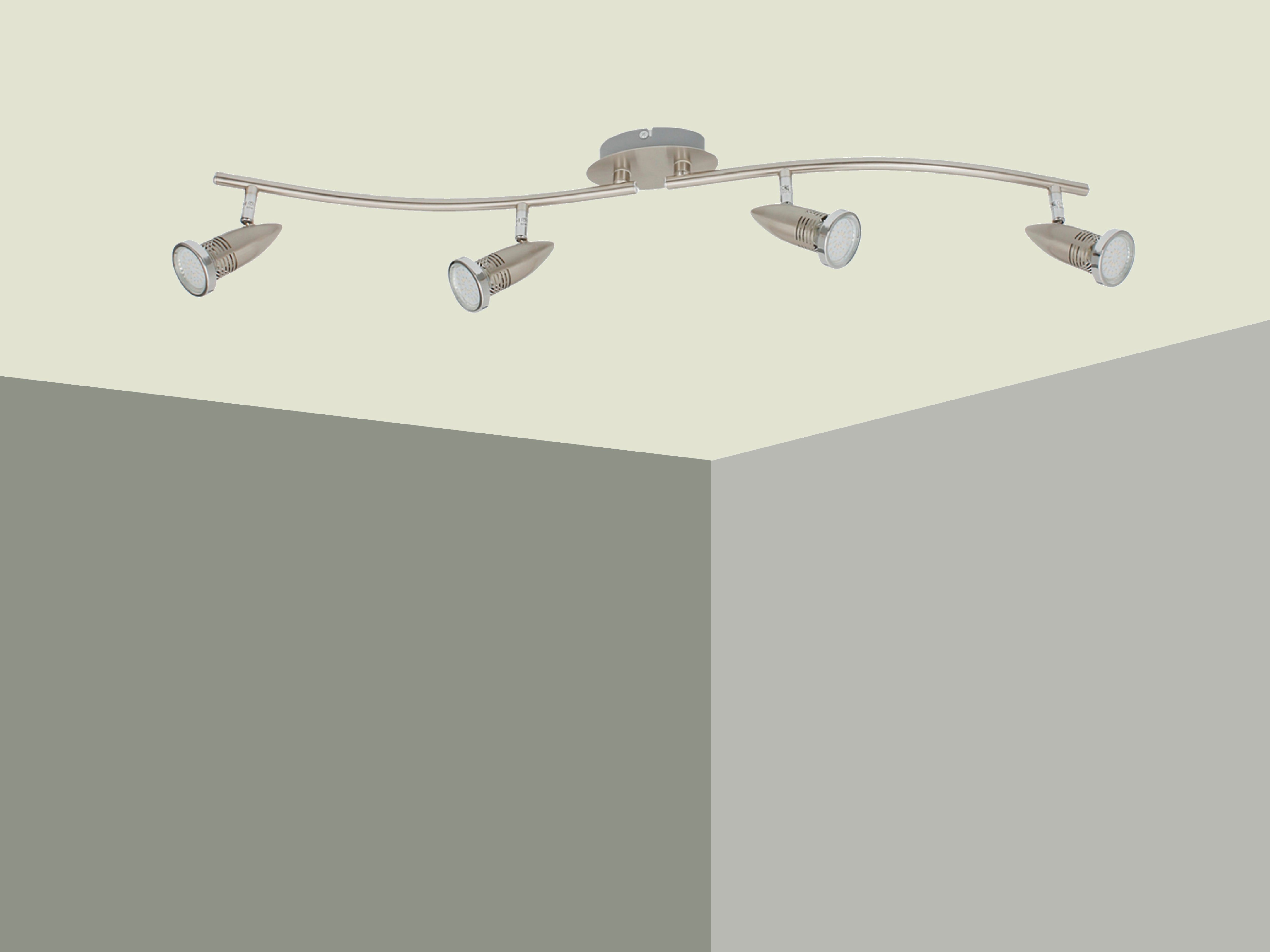 TRANGO LED Deckenstrahler, 4-flammig 2005-042-5W LED günstig online kaufen
