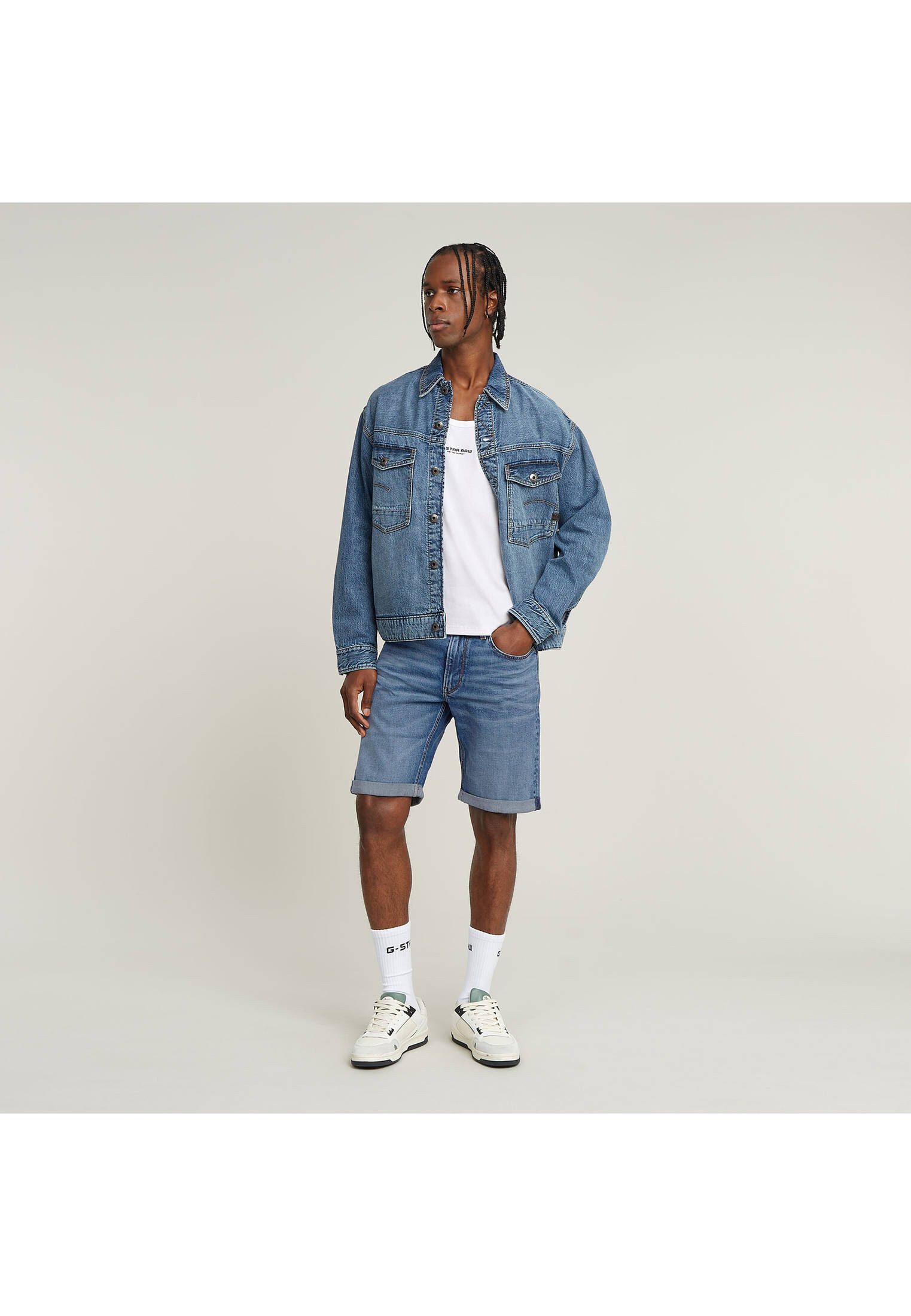 G-STAR Shorts Herren Jeansshorts MOSA (1-tlg) günstig online kaufen