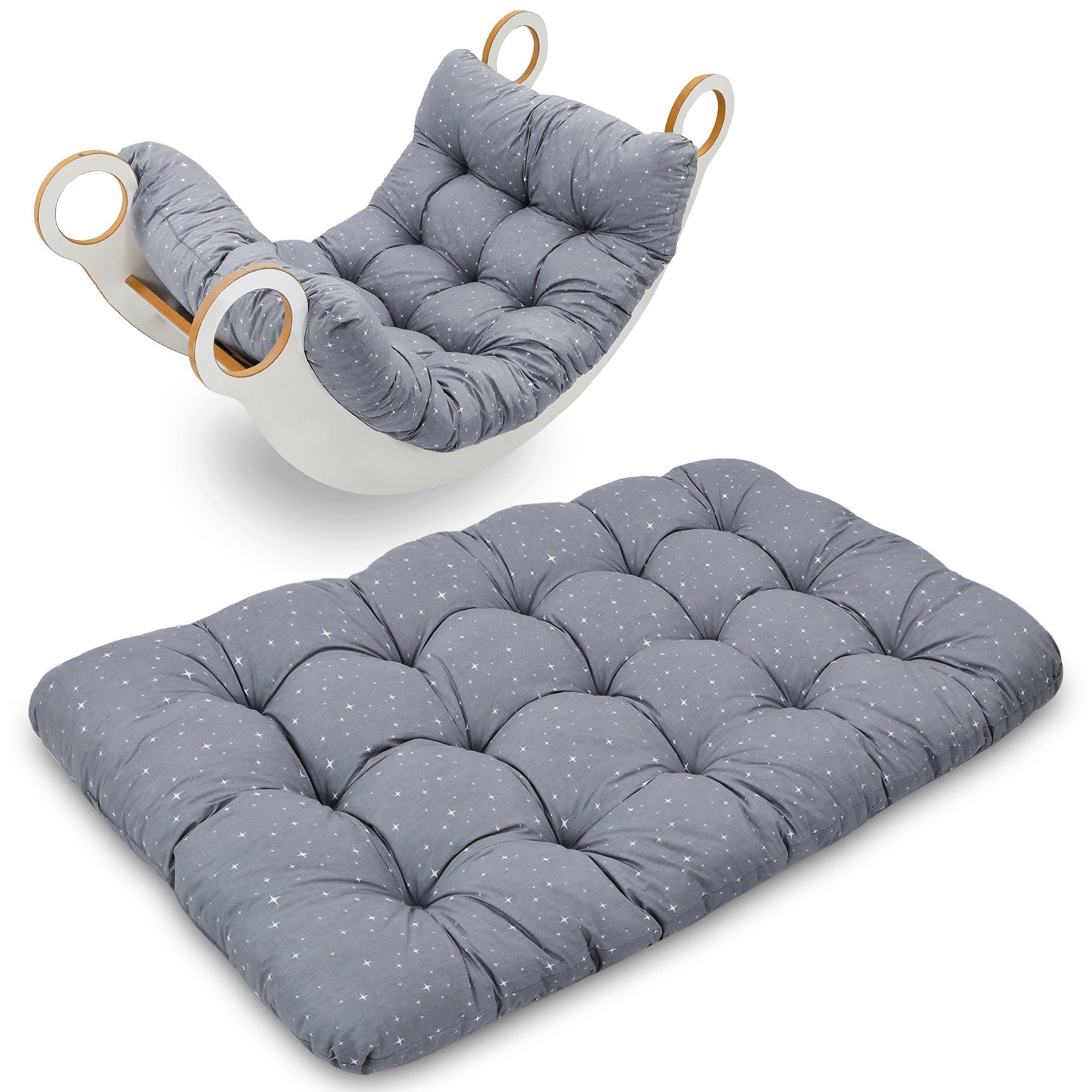 Babymatratze Bodenkissen Montessori Kletterbogen 60x120 cm Galaxie, Totsy Baby