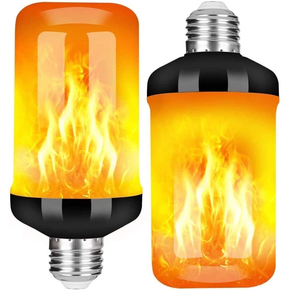 GelldG LED-Leuchte Flammen Glühbirne, E27 Lampe Flackernde Licht Effekt 3W  LED (1 St)
