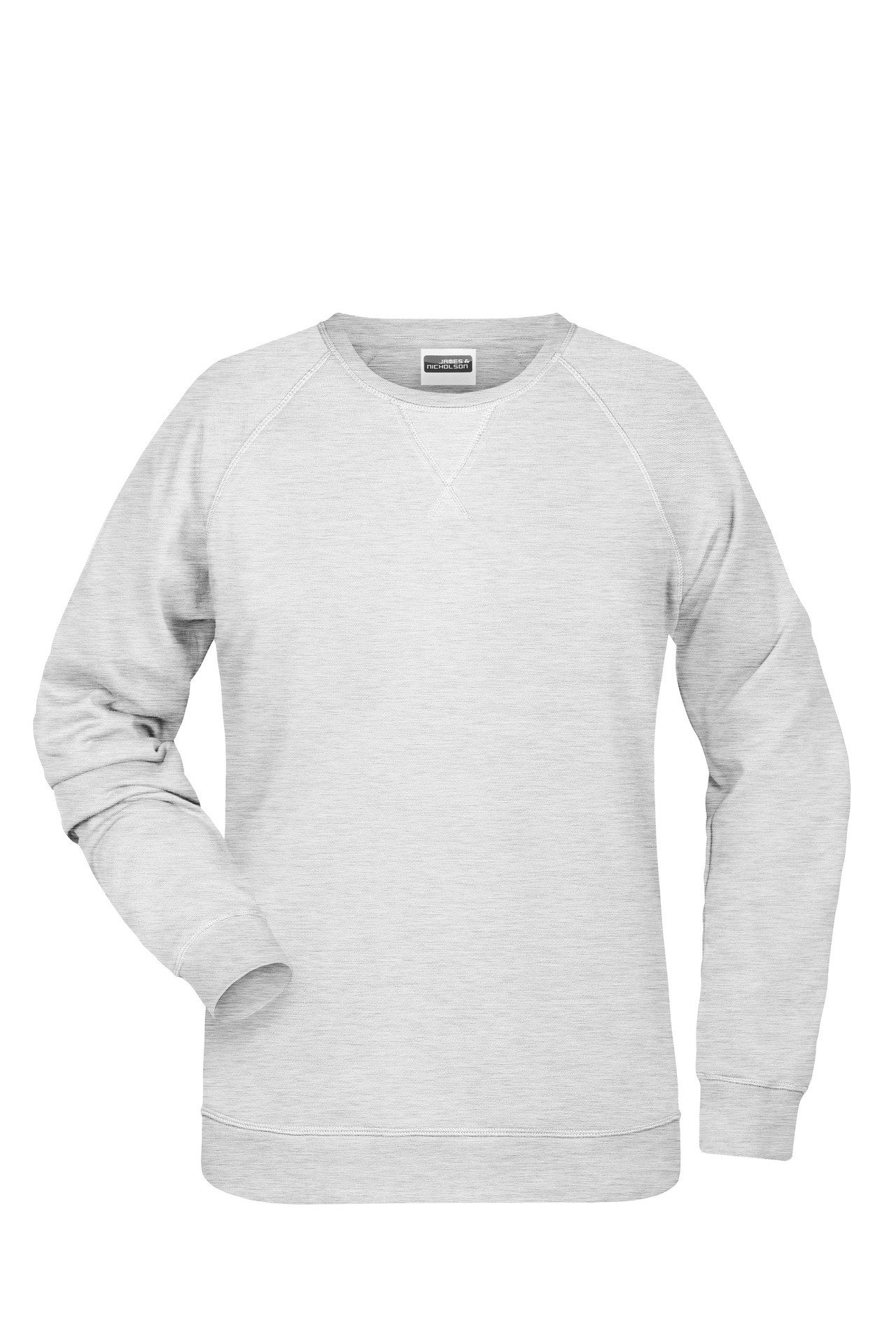 Sweatshirt Damen Sweatshirt aus Bio-Baumwolle mit leicht tailliertem Schnitt 8021