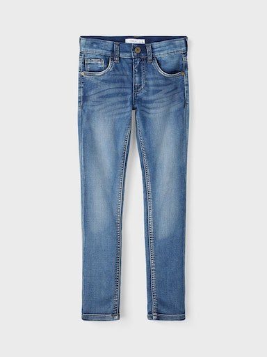 It Name blue denim Slim-fit-Jeans SWE 3113-TH NKMTHEO JEANS NOOS XSLIM