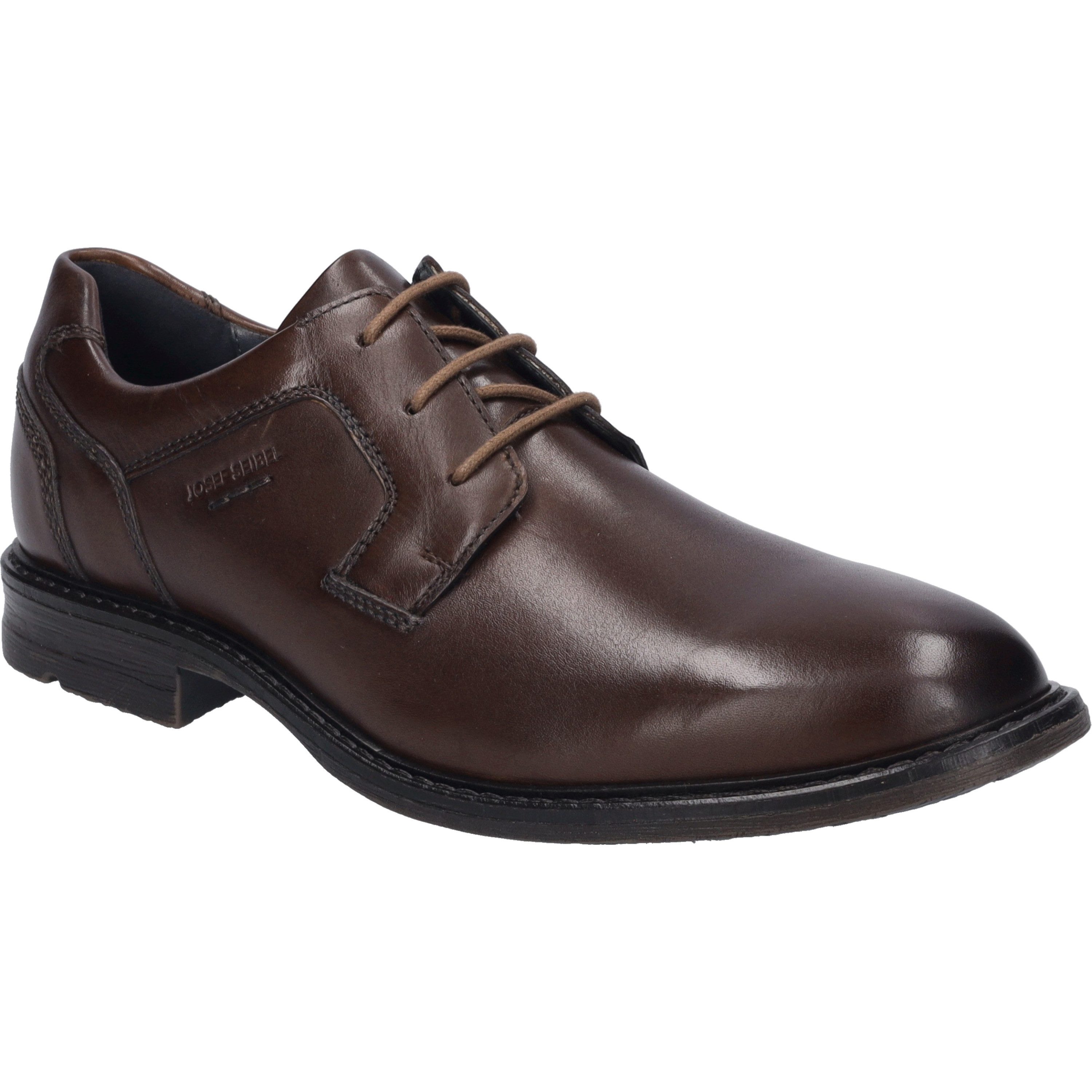Josef Seibel Earl 01, braun Schnürschuh