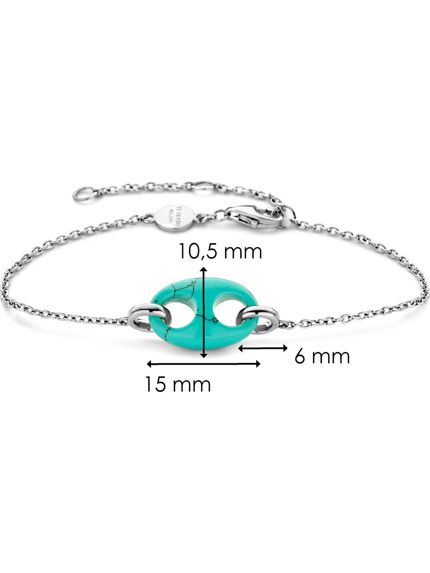TI SENTO - Milano Silberarmband, Klassisch