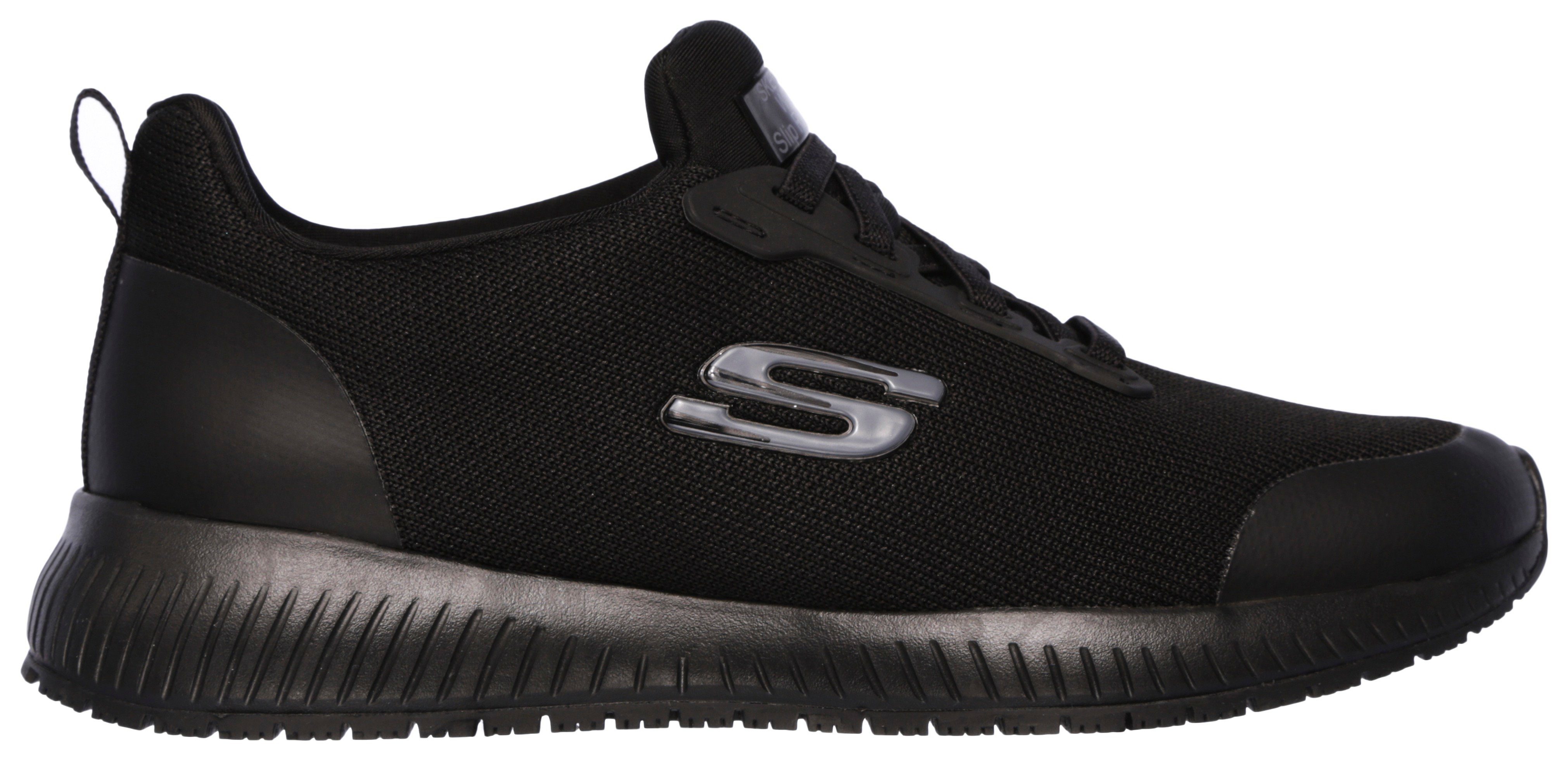Skechers SQUAD SR Berufsschuh, Sneaker für Gastronomie & Pflege mit gepolstertem Schaftrand