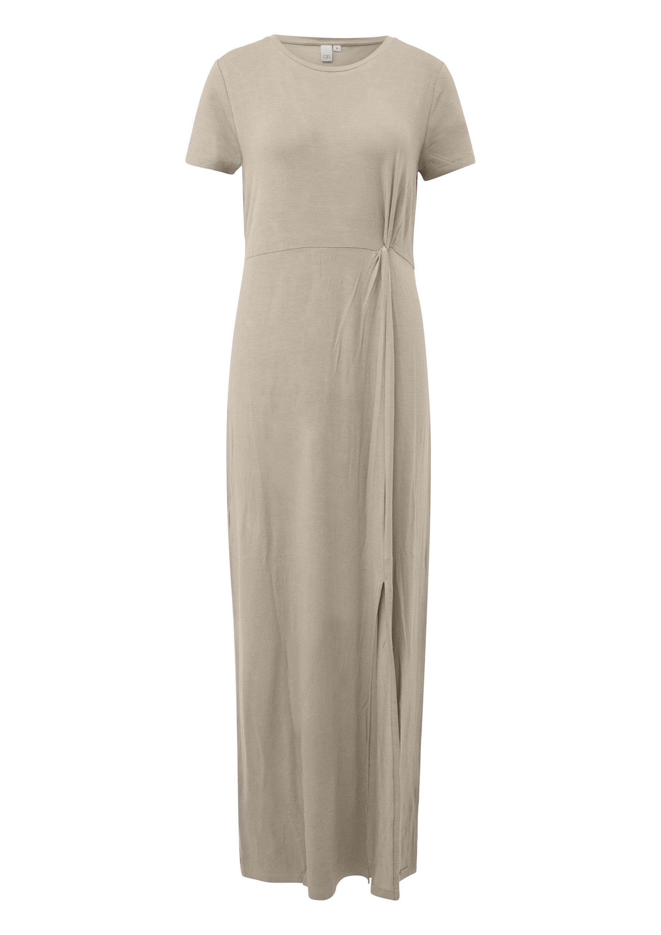 QS Maxikleid Kleid Jerseykleid aus Viskosmix günstig online kaufen