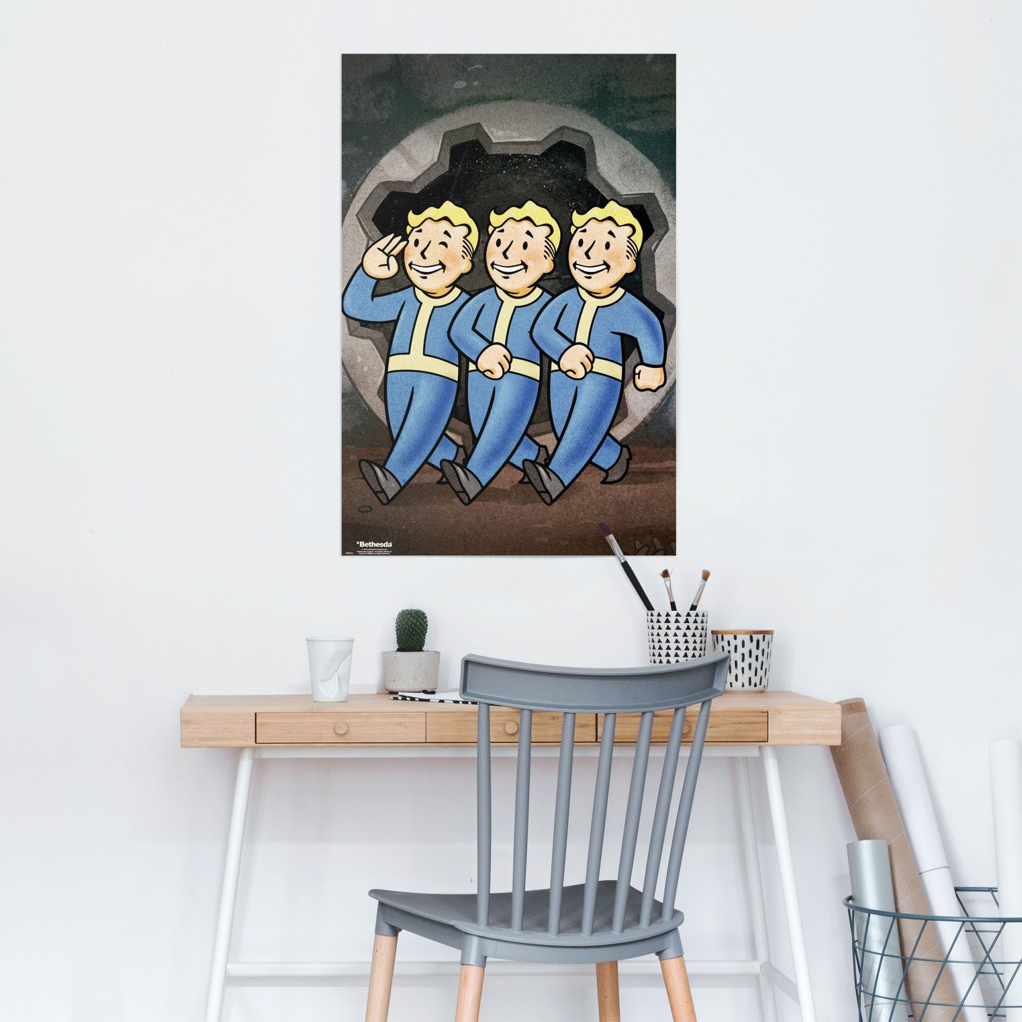 Reinders! Poster »Fallout 76 Vault boys«, (1 Stück)-HomeTrends