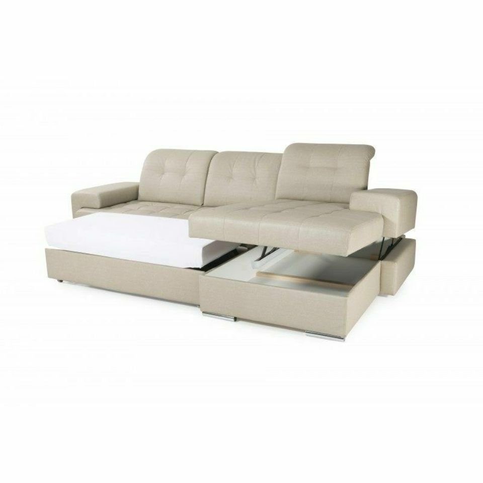 JVmoebel Design Schlafsofa Ecksofa Polster Couch Sina Sofas Eck Sofa Sofa, Sitz