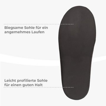 filsko Danzig Elegante Herren Pantoffeln aus Rindleder Hausschuh ungefüttert, oder mit Schafwolle gefüttert, bis Schuhgröße 50!