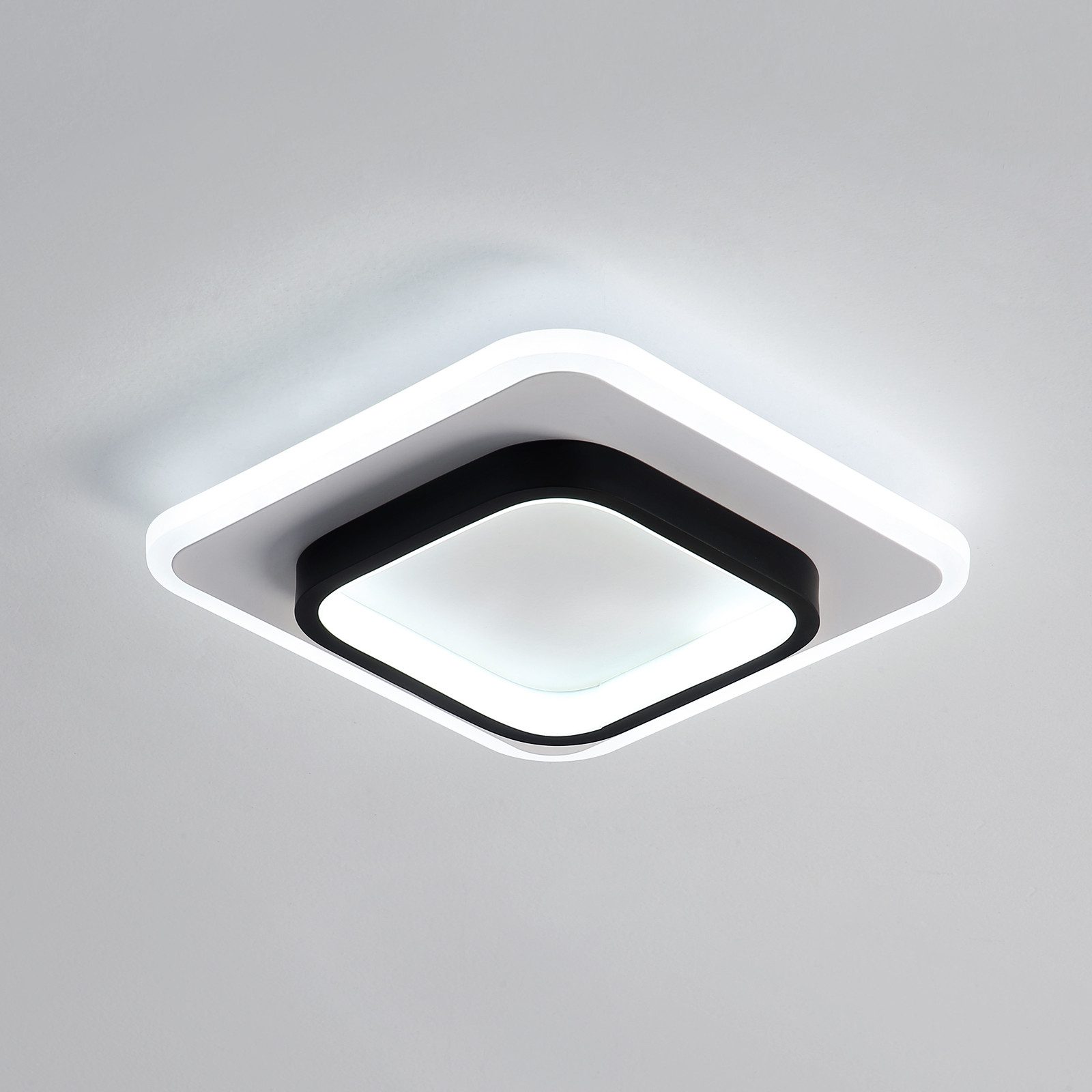 Goeco LED Deckenleuchte Quadrat-LED-Deckenleuchte 24cm - günstig online kaufen
