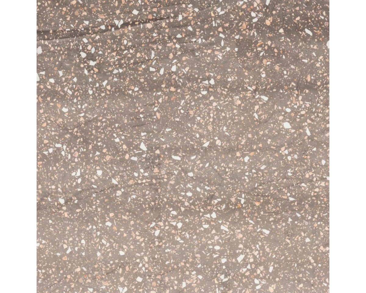 Thumbnail - SCHÖNER LEBEN. Stoff Samtstoff Polsterstoff Digitaldruck Terrazzo taupe rosa 1,50m, Digitaldruck