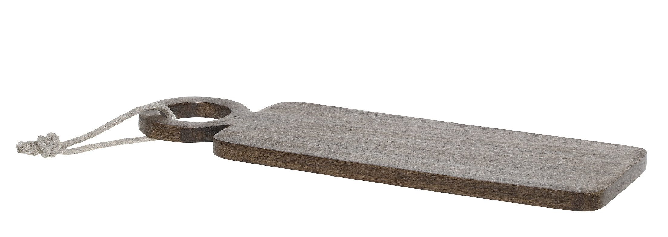 Chic Antique Schneidebrett Chic Antique - Servierbrett Schneidebrett Tapasbrett 45x15cm Holz