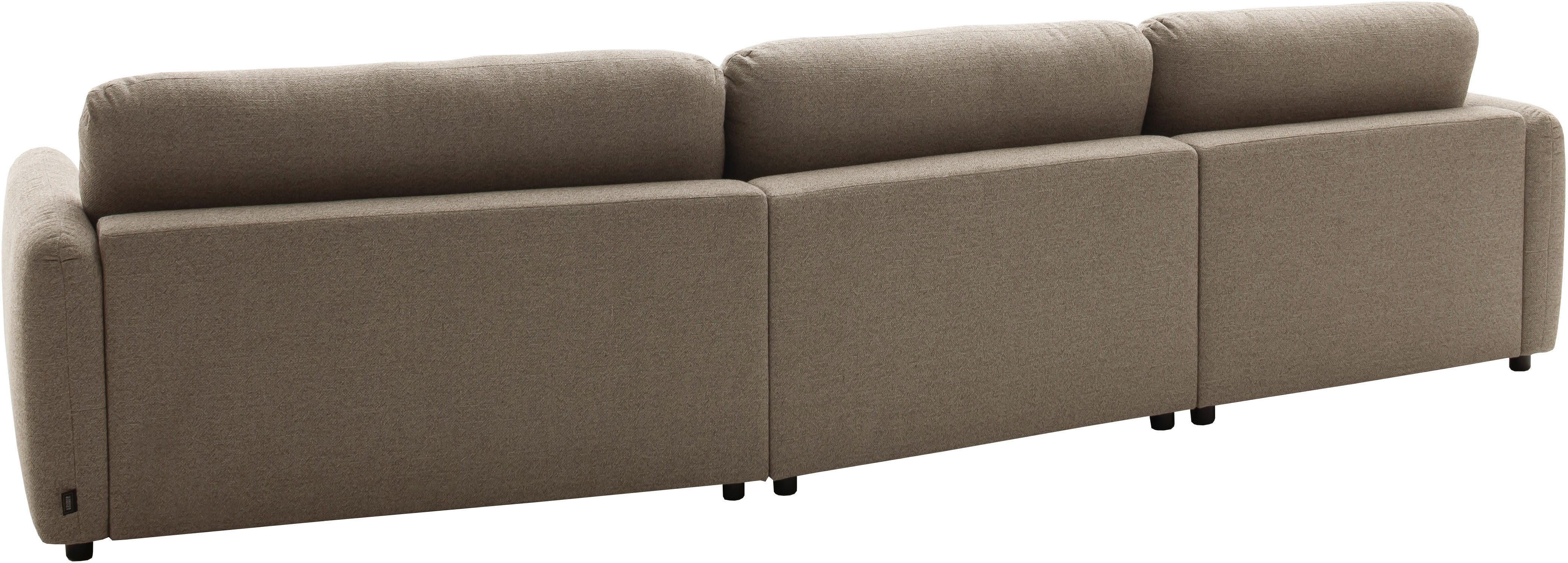 SCHÖNER WOHNEN-Kollektion 3-Sitzer Wonder, Mega-Sofa, Modernes Design mit sanfter Rundung, Breite 349cm, Organische Form, Kammerkissen-Komfort & XXL-Maße