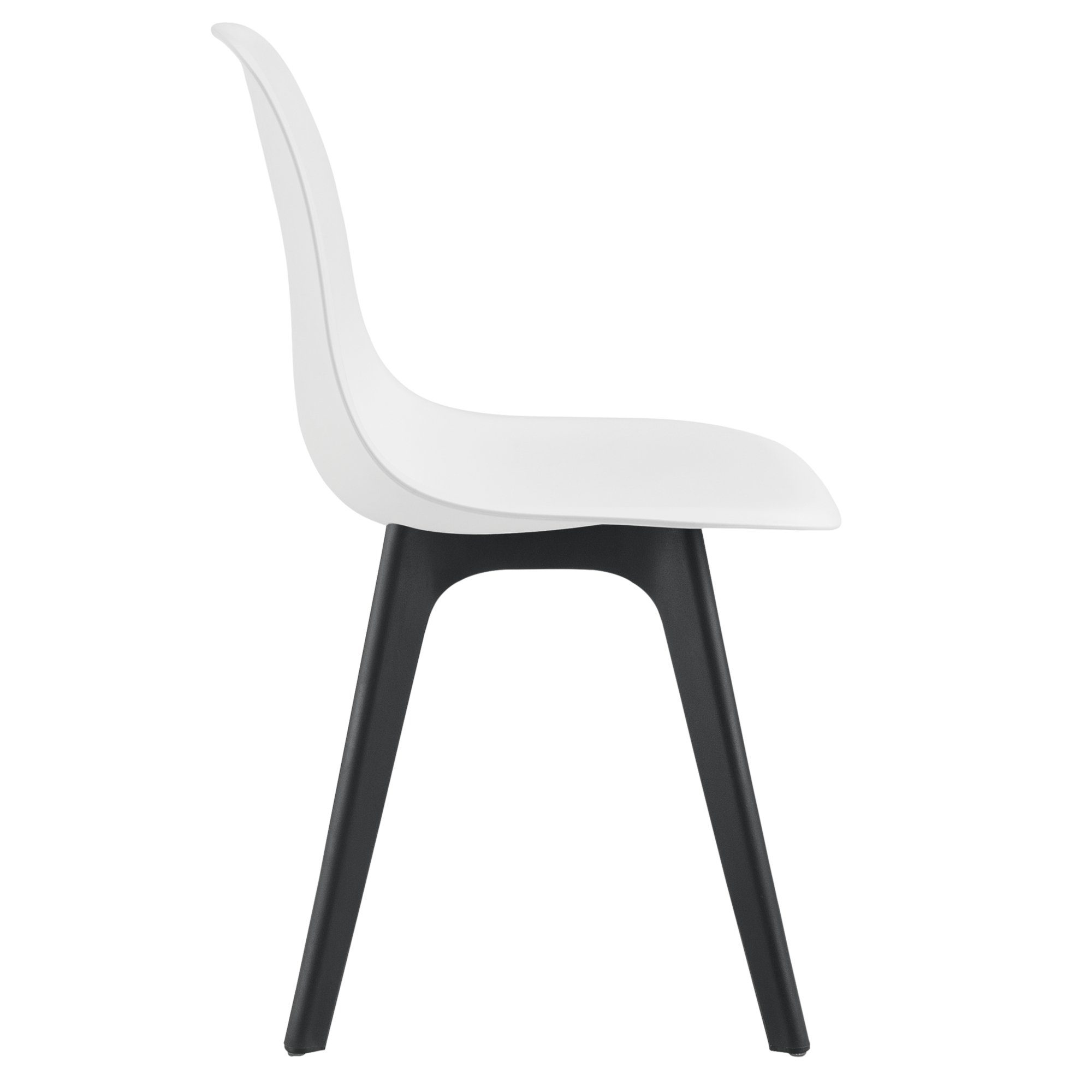 schwarz Stühle Set / weiß Esszimmerstuhl, en.casa schwarz 2er »Eureka« |