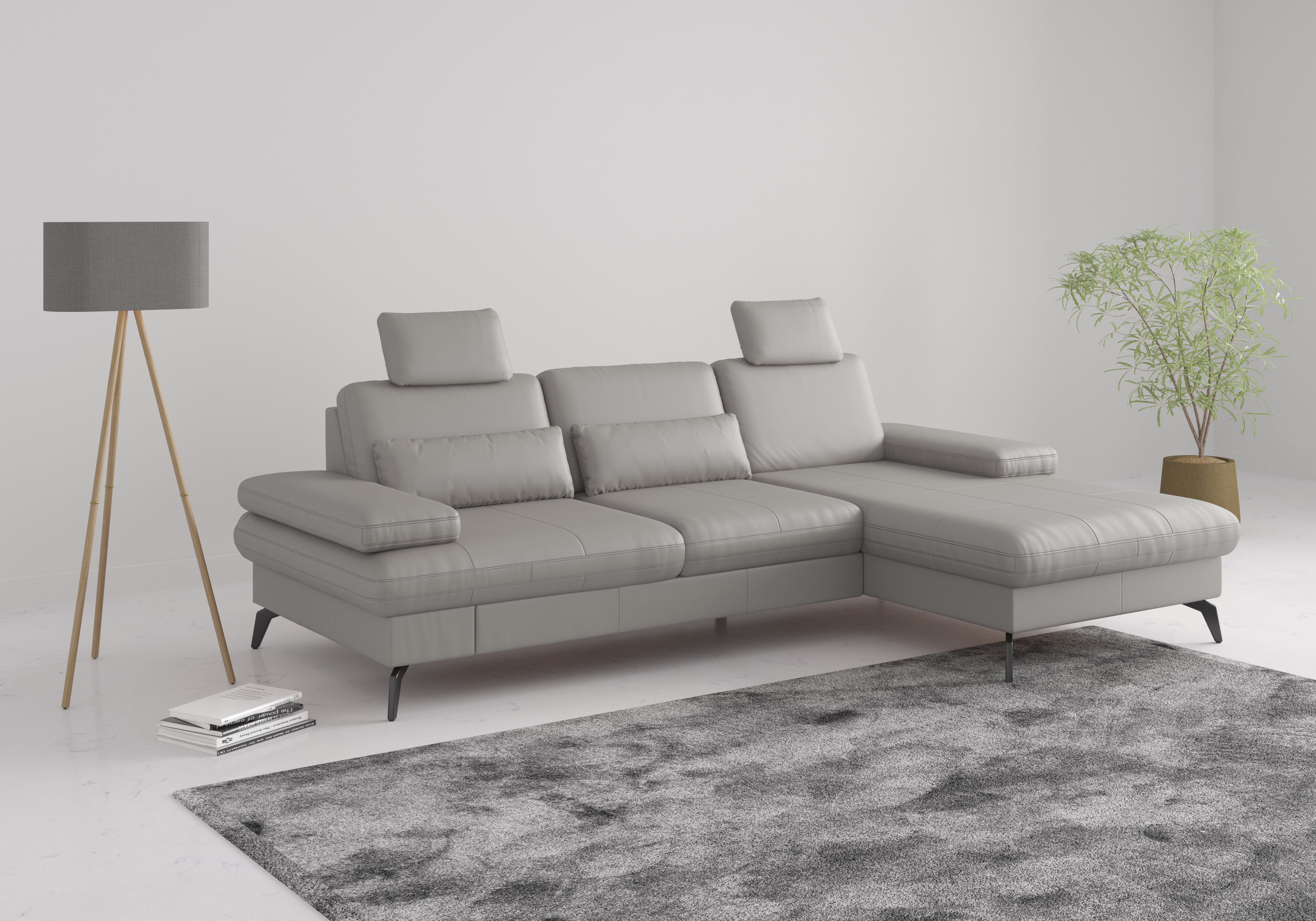 sit&more Ecksofa Morris L-Form, inkl. Sitztiefenverstellung, günstig online kaufen