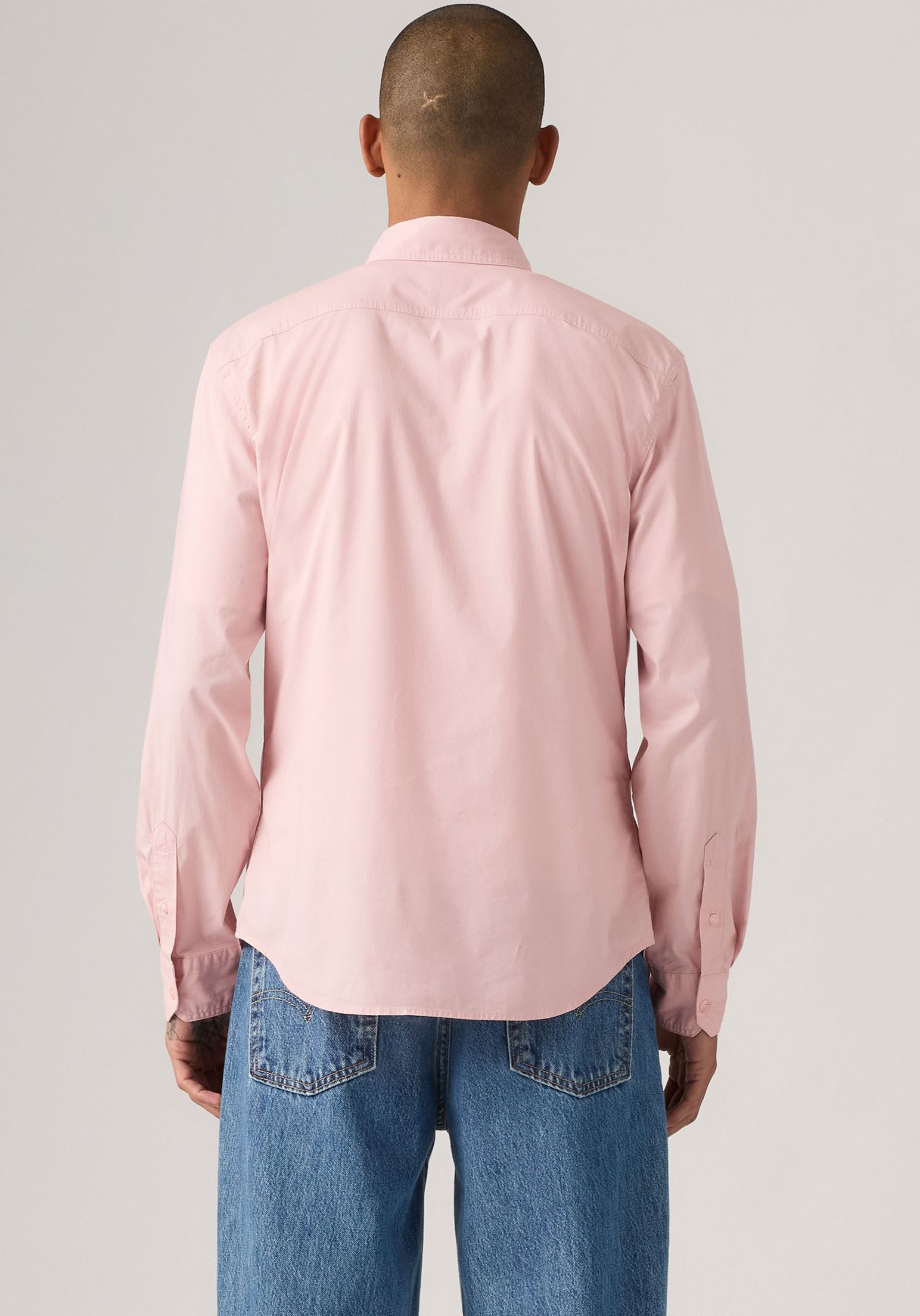 Levi's® Jeanshemd BATTERY HM SHIRT SLIM mit Logobadge