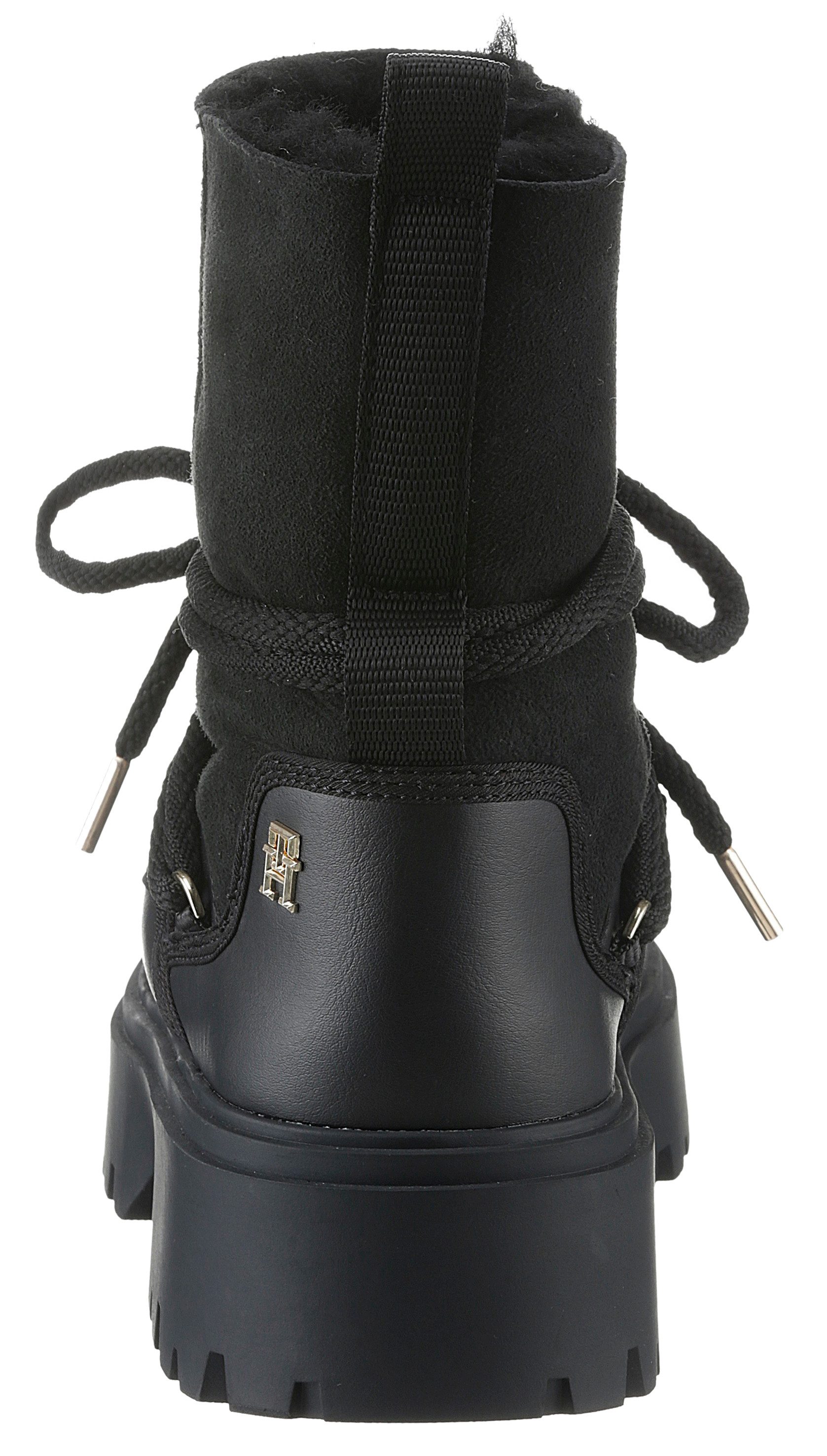 Tommy Hilfiger REAL SHEARLING LACE-UP SNOWBOOT günstig online kaufen