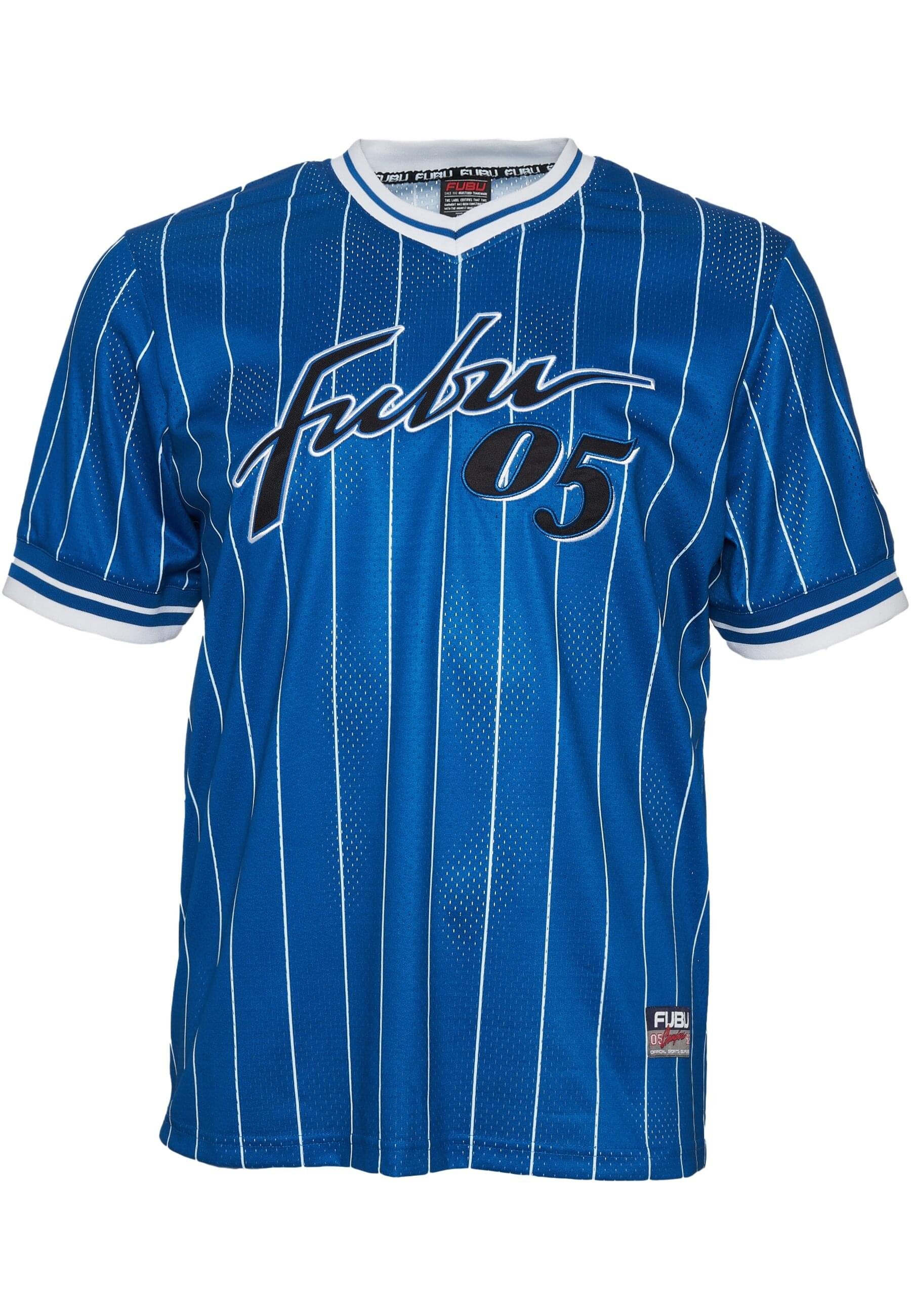 Fubu T-Shirt Fubu Herren FM232-012-2 FUBU Retro Pinstripe Jersey (1-tlg)