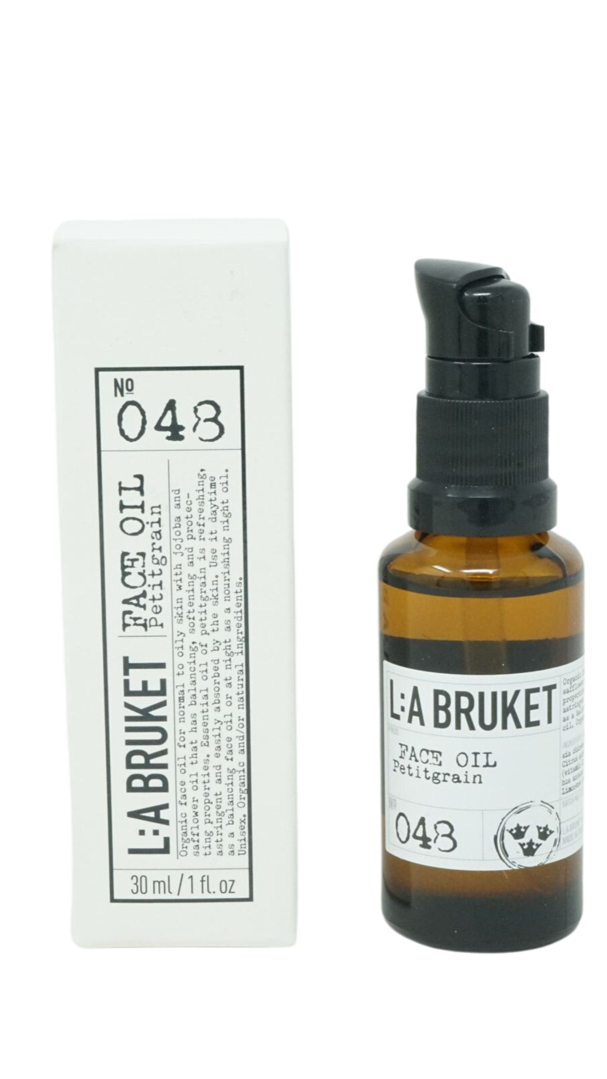 LAMBORGHINI Gesichts-Reinigungsöl La Bruket No 048 Face Oil Petitgrain 30ml