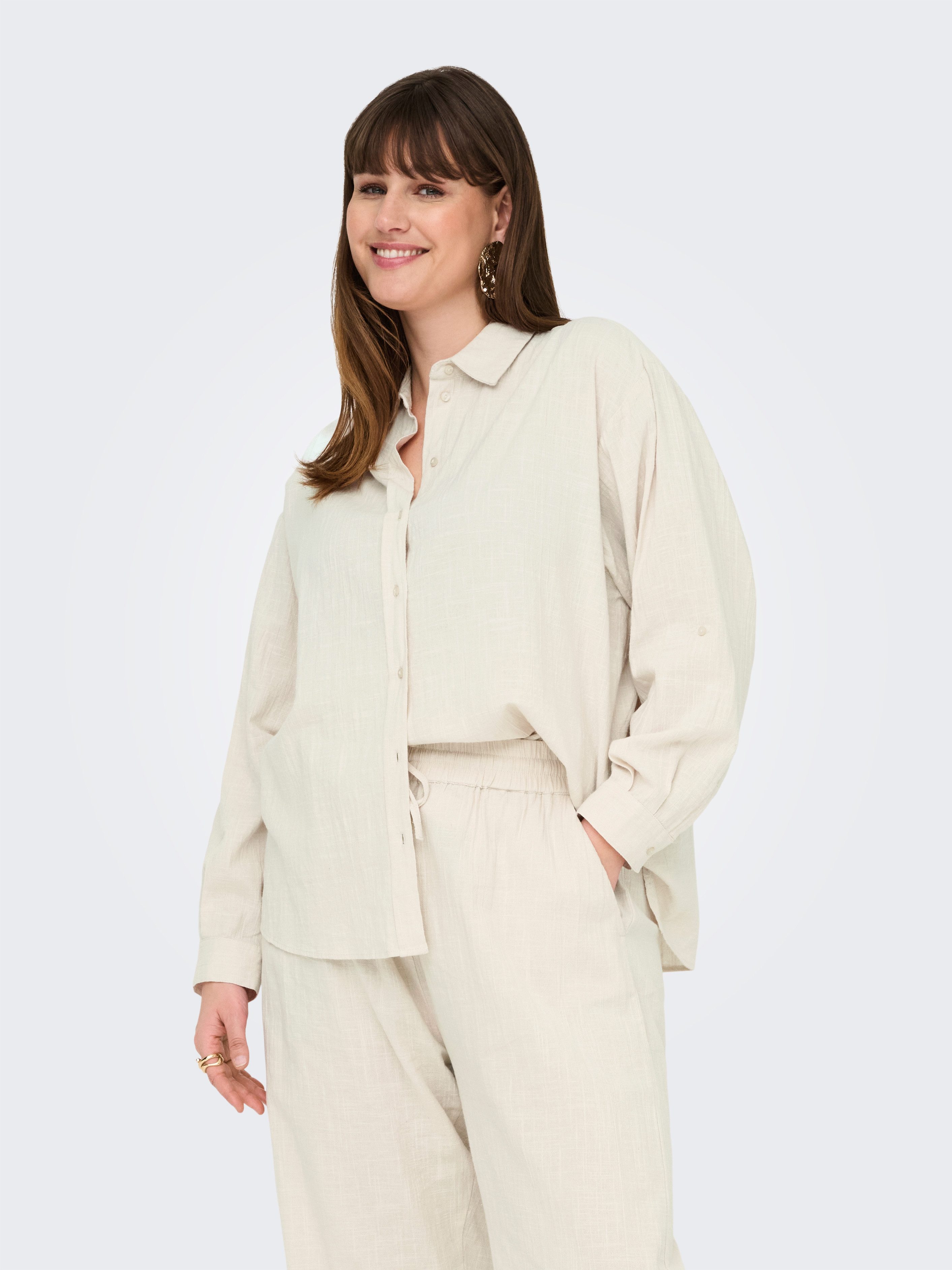 ONLY CARMAKOMA Langarmbluse CARTIZANA COTTON L/S günstig online kaufen