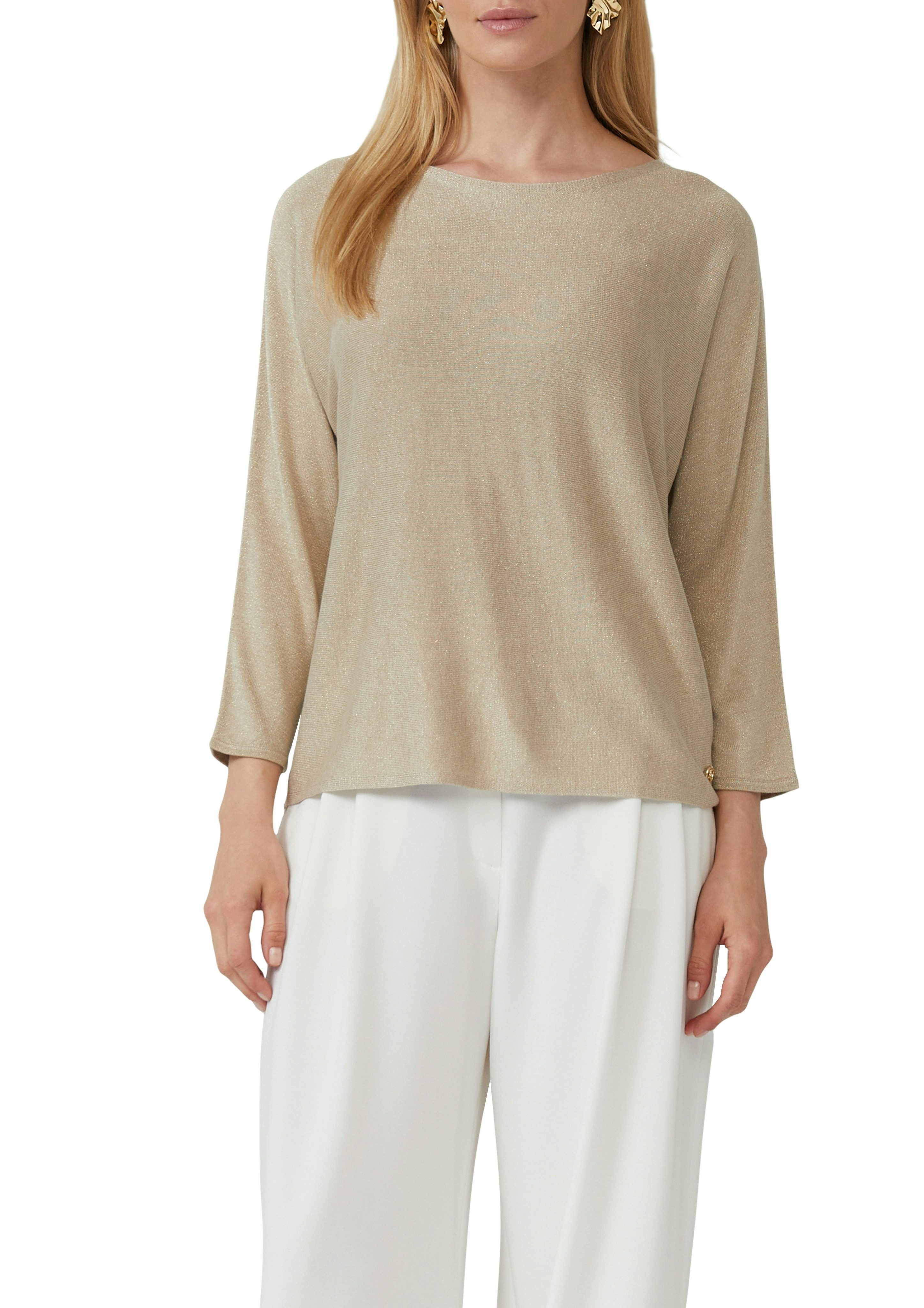 s.Oliver BLACK LABEL Strickpullover mit Glitzergarn