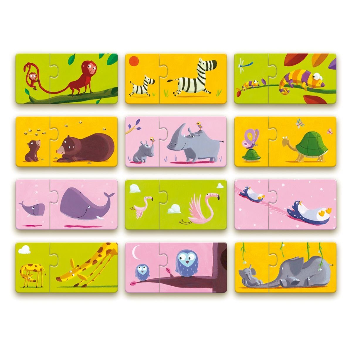 DJECO Puzzle Lernspiel Puzzle Duo Assoziationsspiel günstig online kaufen