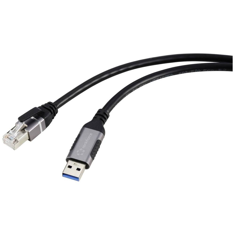 USB-A auf Gigabit Ethernet Adapterkabel 1.8 m USB-Adapter