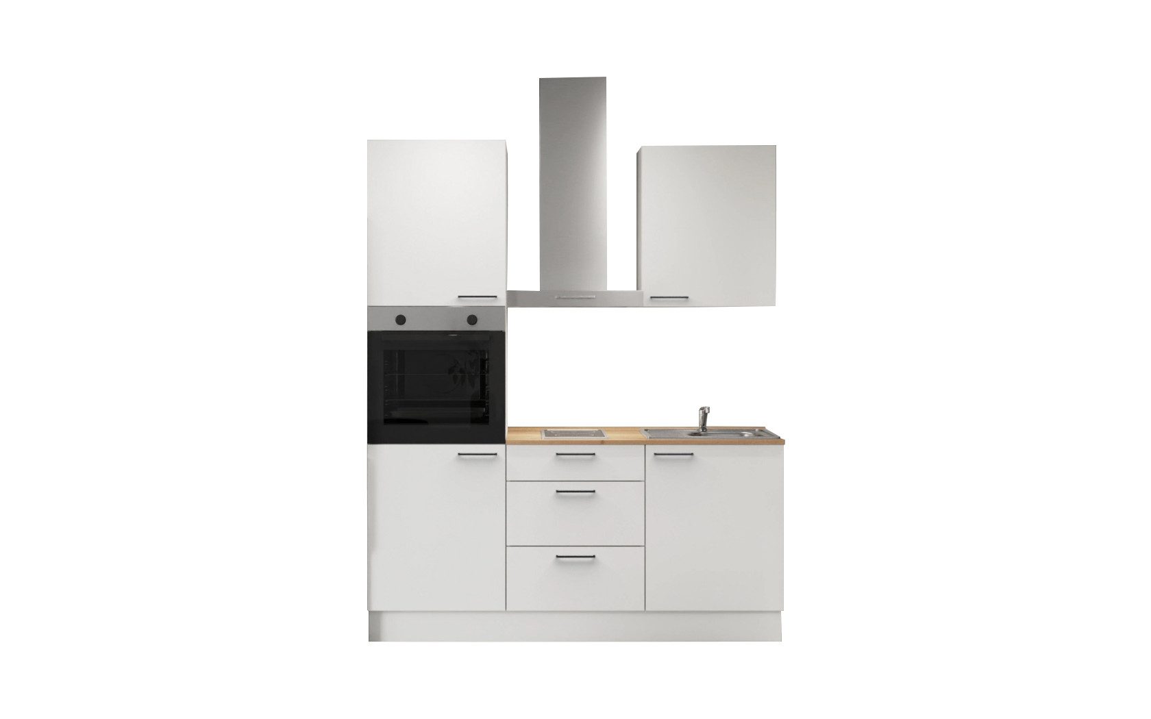 nobilia® Küchenzeile Morgon, individuell anpassbar, gratis Küchenplanung mit Profis, (Breite 360 cm), vormontiert, wahlw. mit E-Geräten, inkl. Lieferung