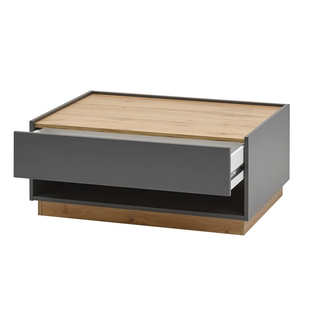 Lomadox Couchtisch CRISP-61, Wohnzimmer in anthrazit günstig online kaufen