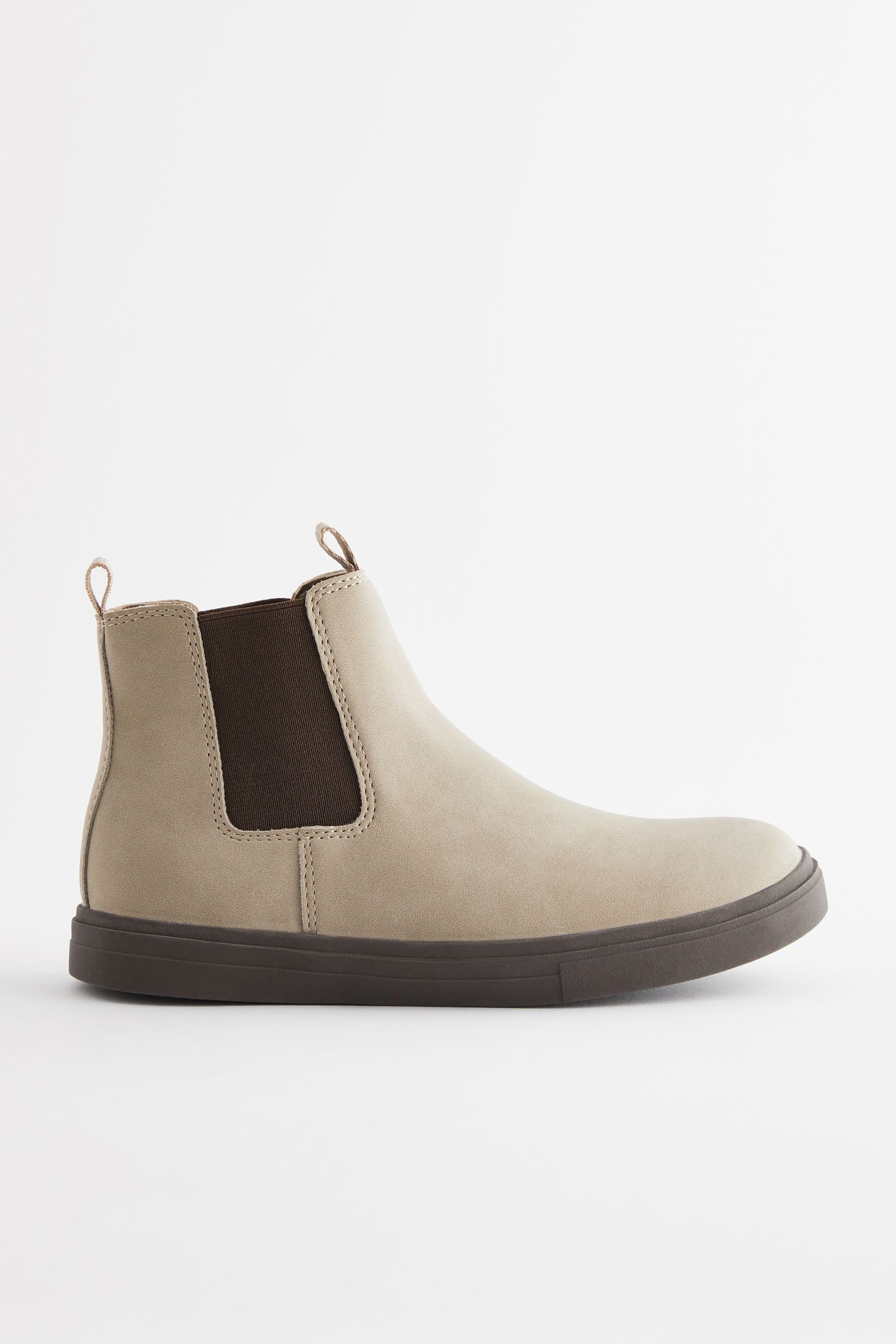 Next Chelsea-Stiefel mit dicker Sohle Chelseaboots (1-tlg) Neutral