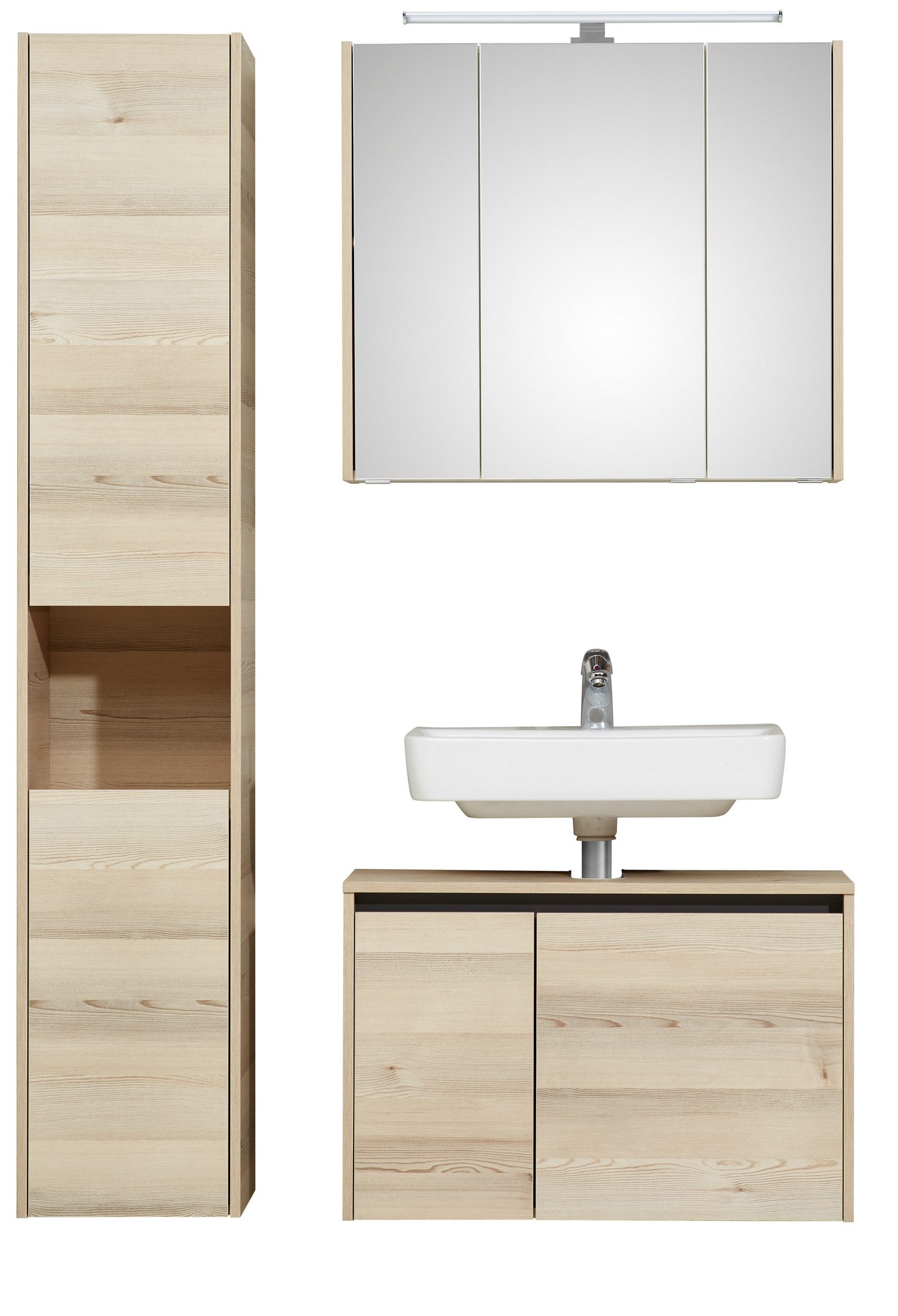 Saphir Badmöbel-Set Quickset 393, (Komplett-Set, 3-St)