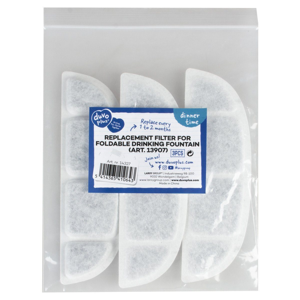 DUVO+ Trinkbrunnen Ersatz-Filter für zusammenklappbaren Trinkbrunnen günstig online kaufen