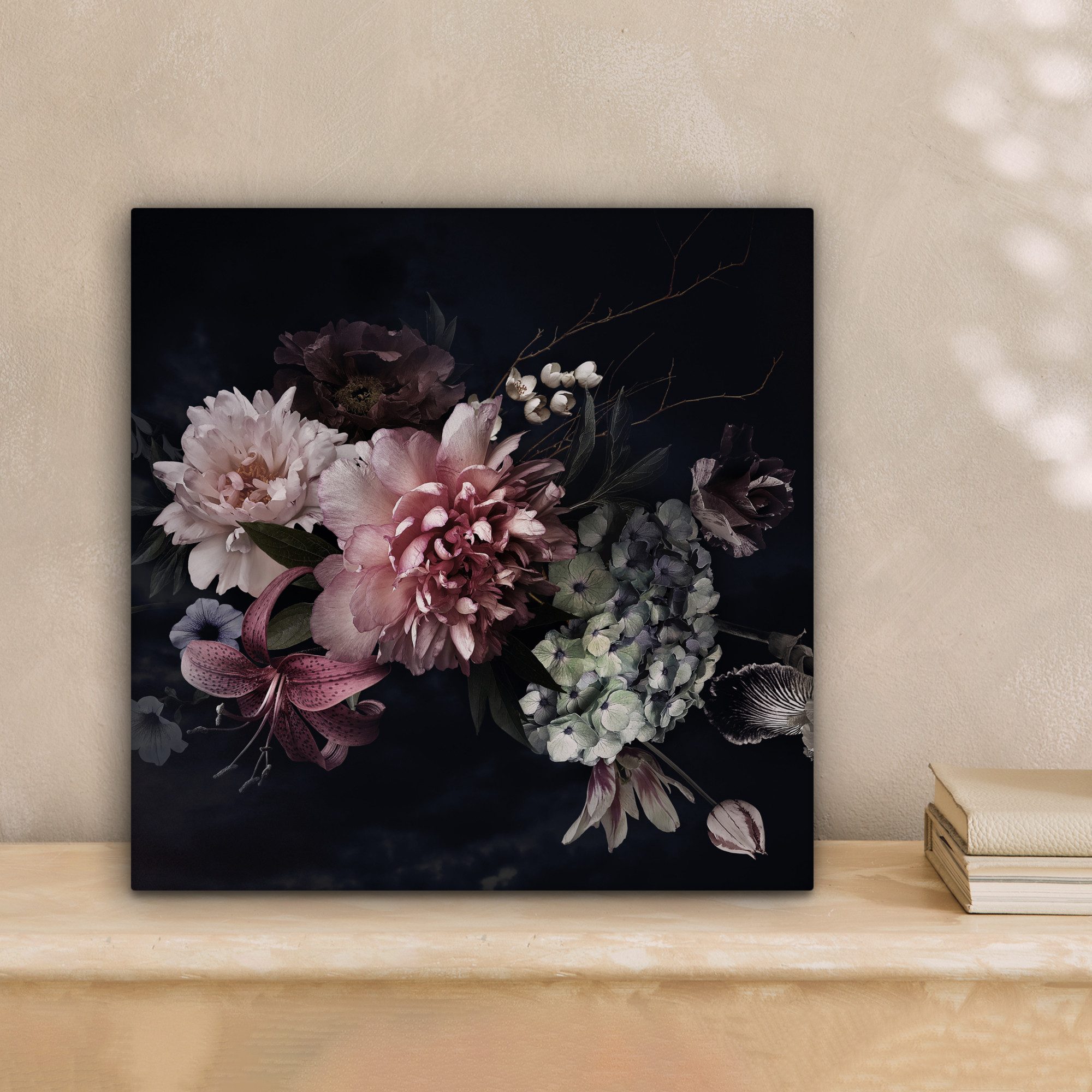 OneMillionCanvasses® Leinwandbild Blumen - Vintage - günstig online kaufen