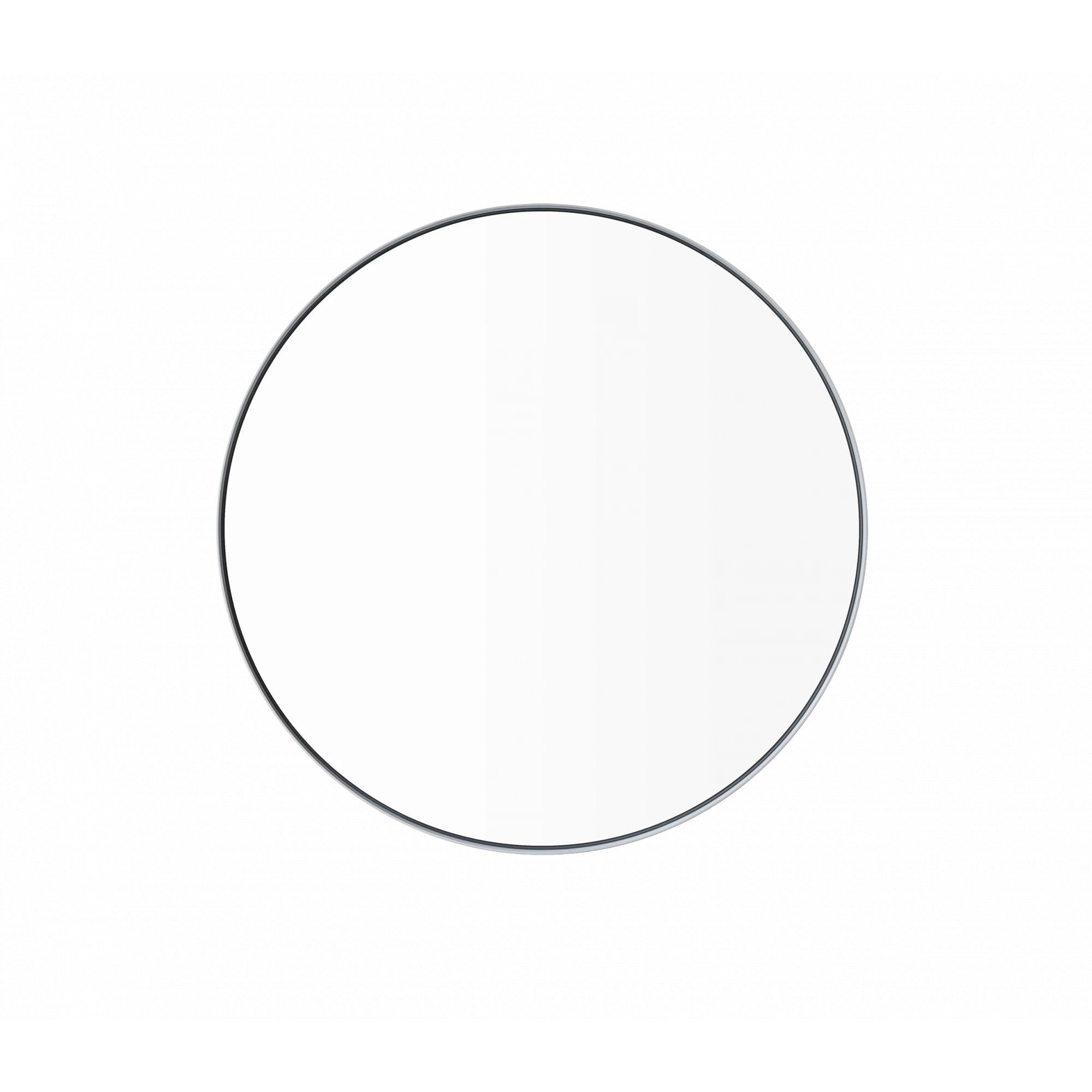 blomus Wandspiegel -RIM- Minimalistischer Wandspiegel: Hingucker in jedem Wohnraum, Minimalistisch, Hochwertig, Pulverbeschichteter Stahlrahmen, 80cm, 50cm