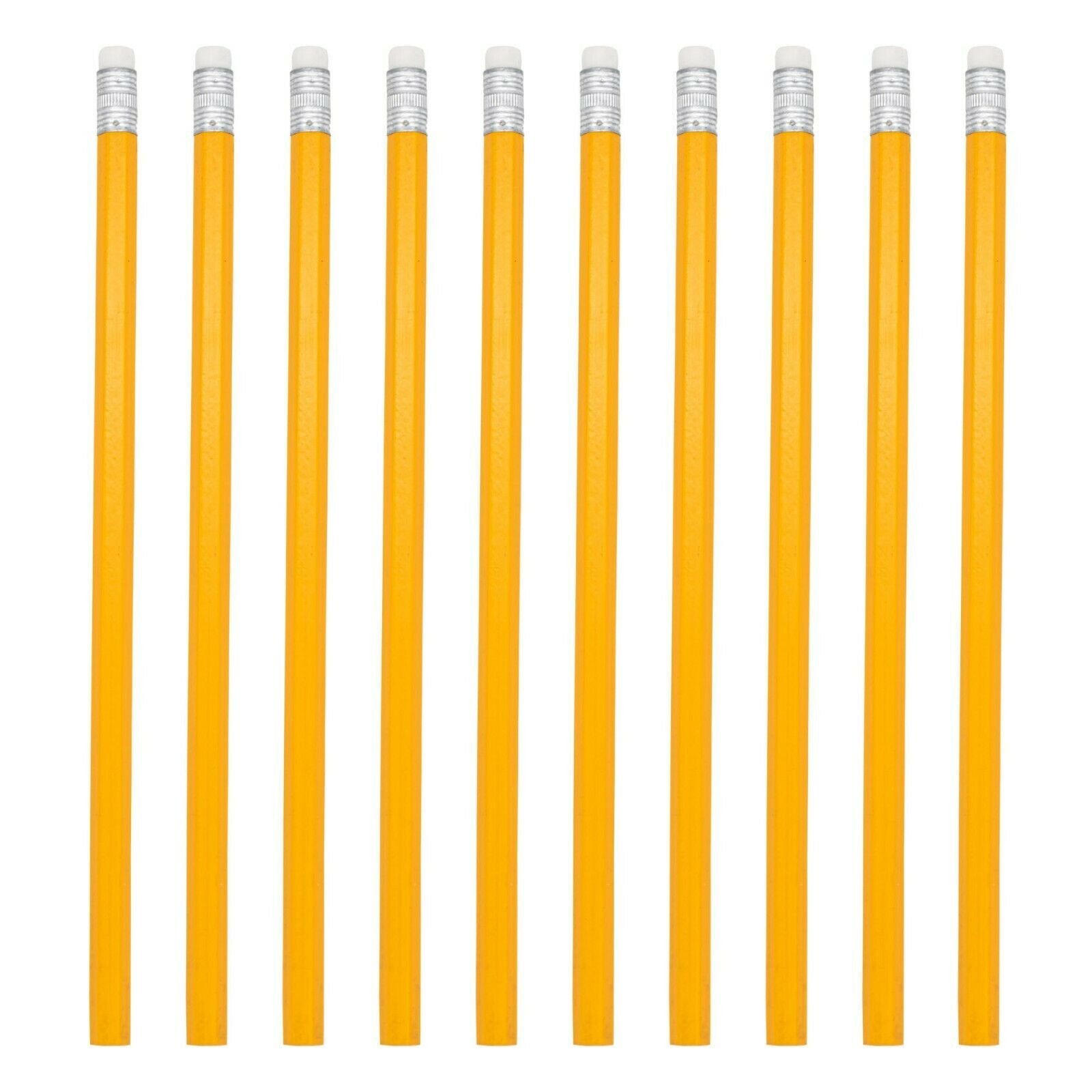 BENSON Bleistift 10-80 Bleistift Schreibstift Zeichenstift Malstift, (20-tlg), Radiergummi, mittlere Härte, HB