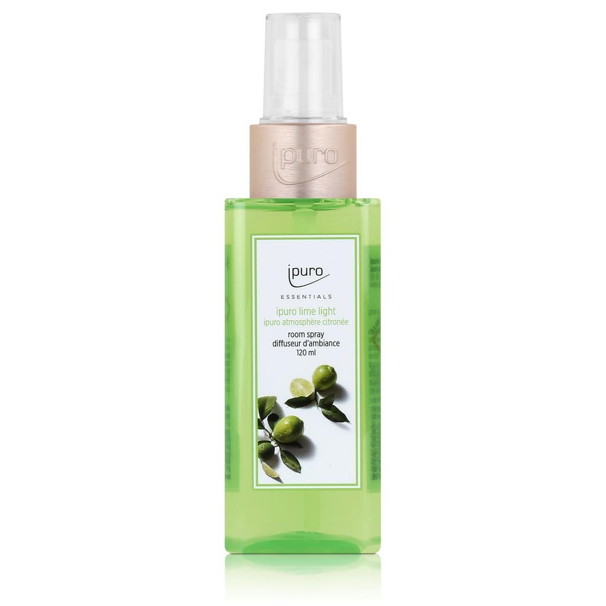 IPURO Raumduft Ipuro Essentials Raumspray lime light 120ml - Raumduft (1er Pack)