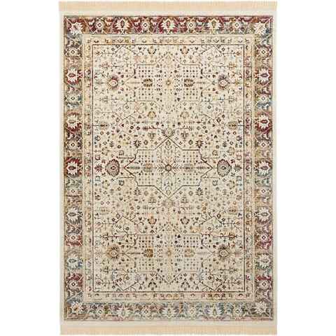 Teppich Modern Belutsch, NOURISTAN, rechteckig, Höhe: 5 mm, Orientalisch mit Fransen, Orient, Wohnzimmer, Schlafzimmer, Esszimmer